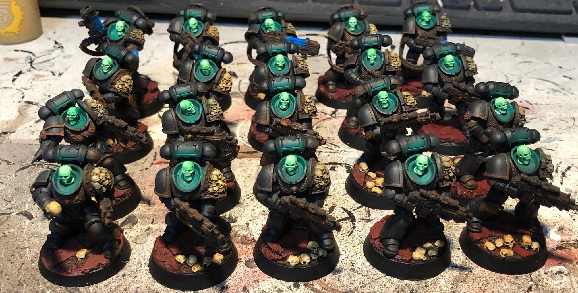 Skeletons, Space Marines