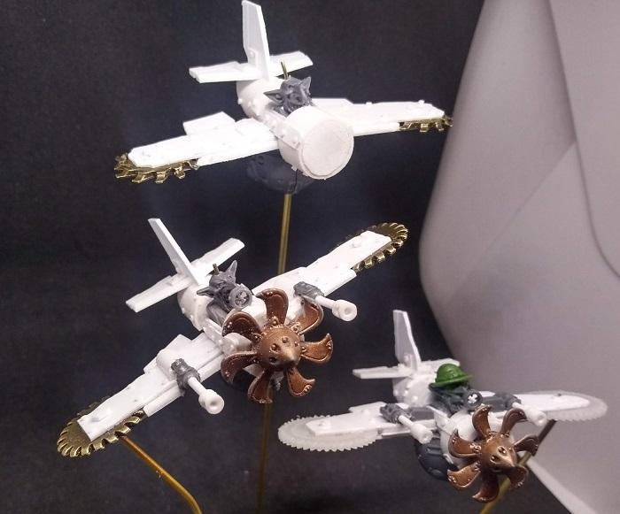 Deffkopta, Fliers, Grots, Orks, Scratch Build