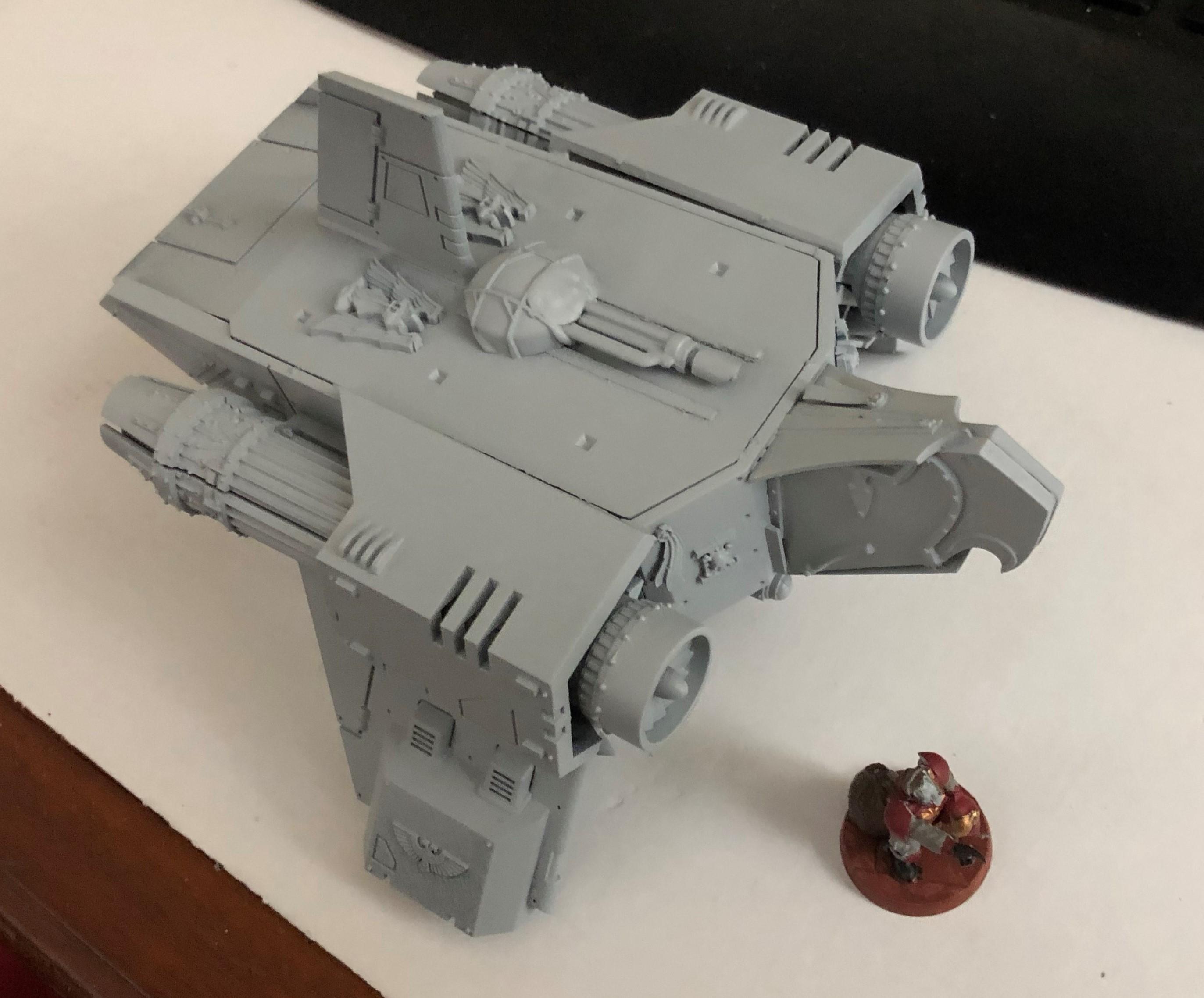 Aquilla Lander, Conversion, Kit Bash, Lander, Shuttle