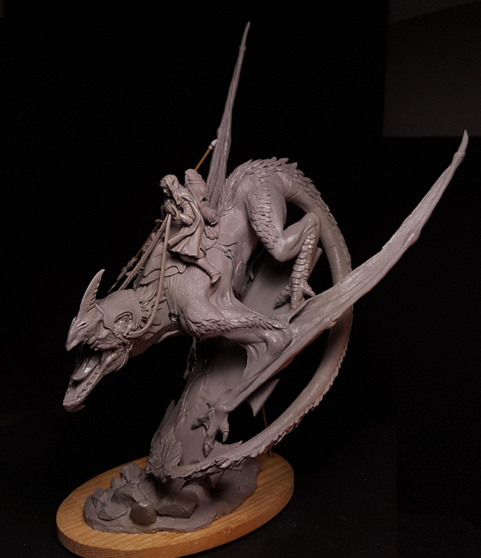 Elwin Luthais &amp; Rymmaig, The Forest Dragon Side