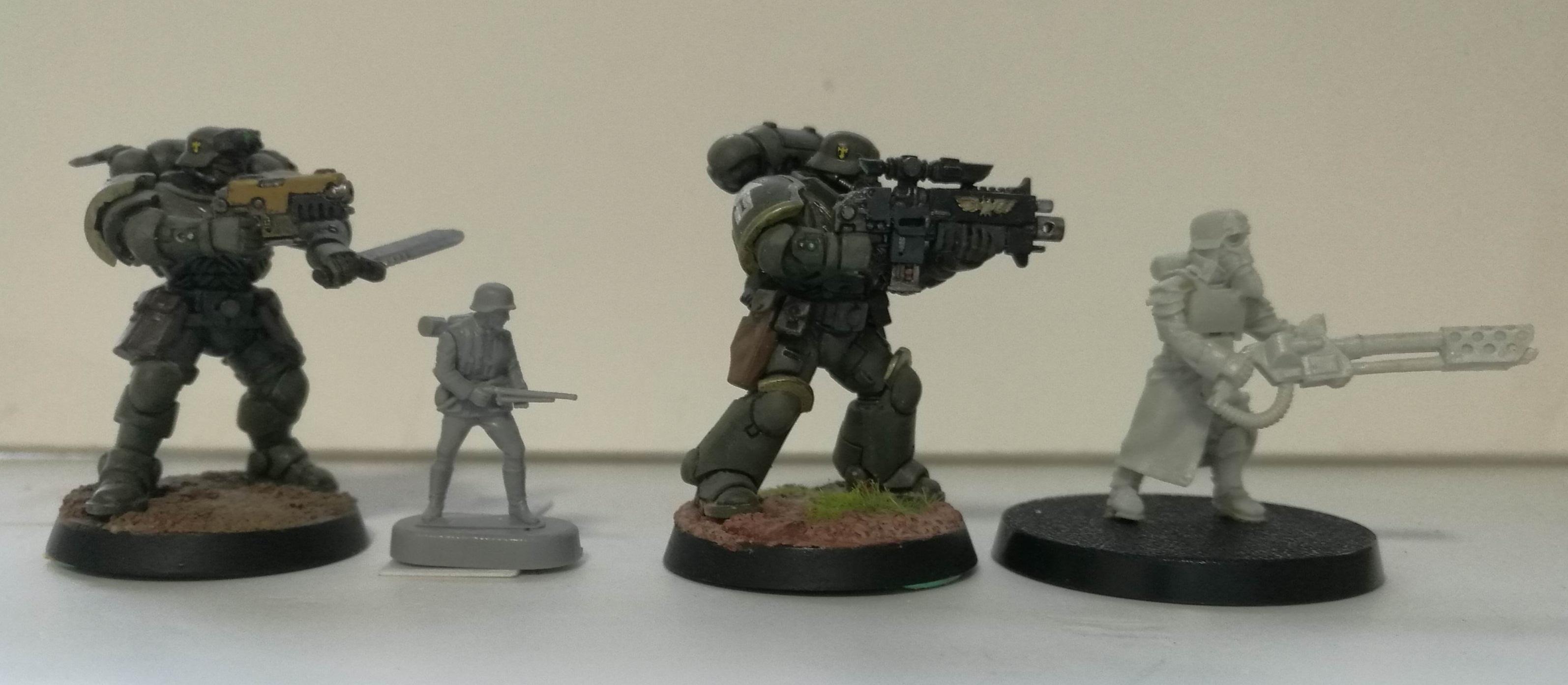 Eisenkern, Primaris Marines, Size Comparison - Gallery - DakkaDakka