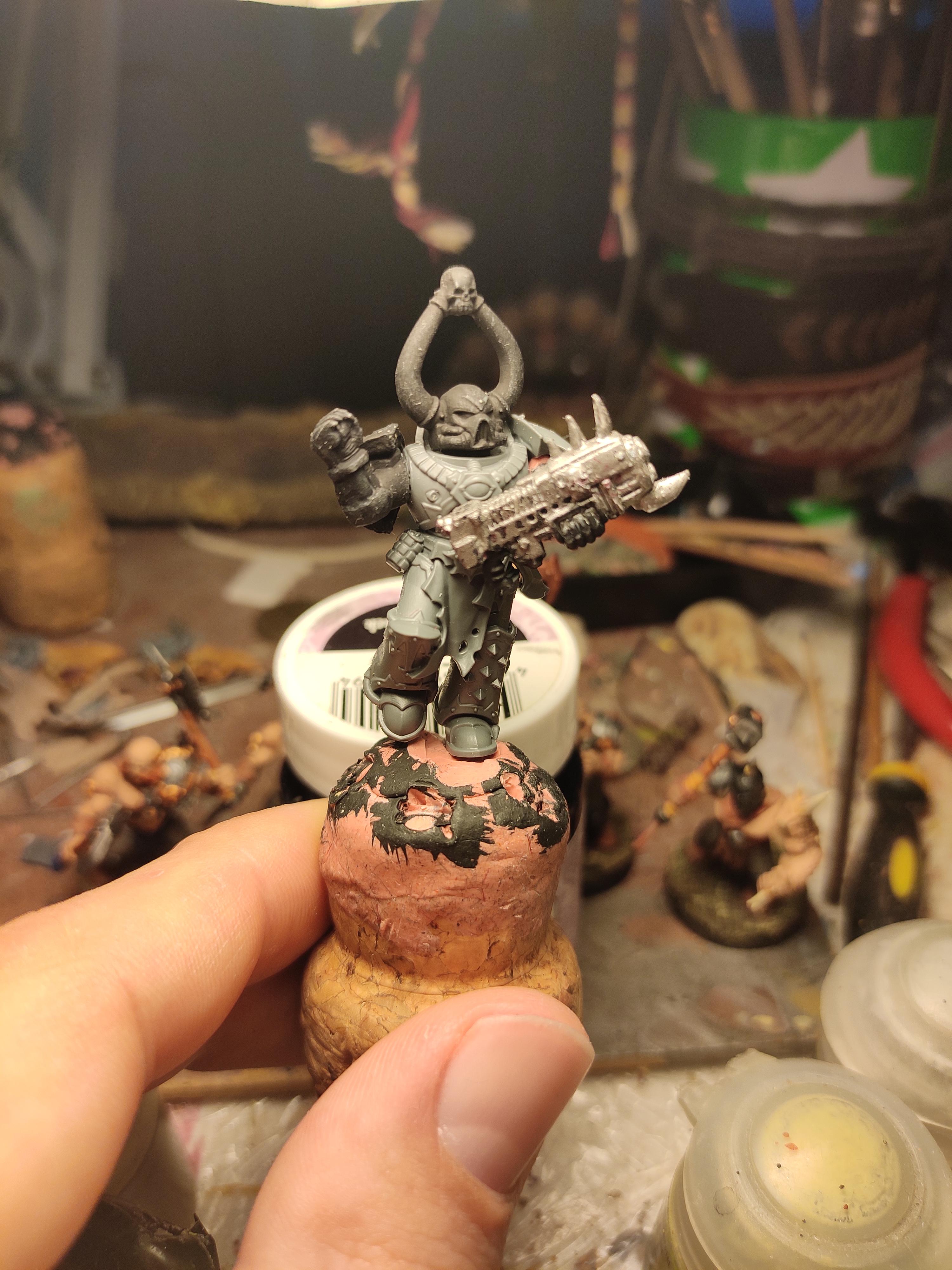 Chaos, Chaos Space Marines, Conversion, Grenade, Heresy, Heretic Astartes, Infantry, Kitbash, Plasma, Regiment, Shadowspear, Traitor Legions, Warhammer 40,000, Work In Progress