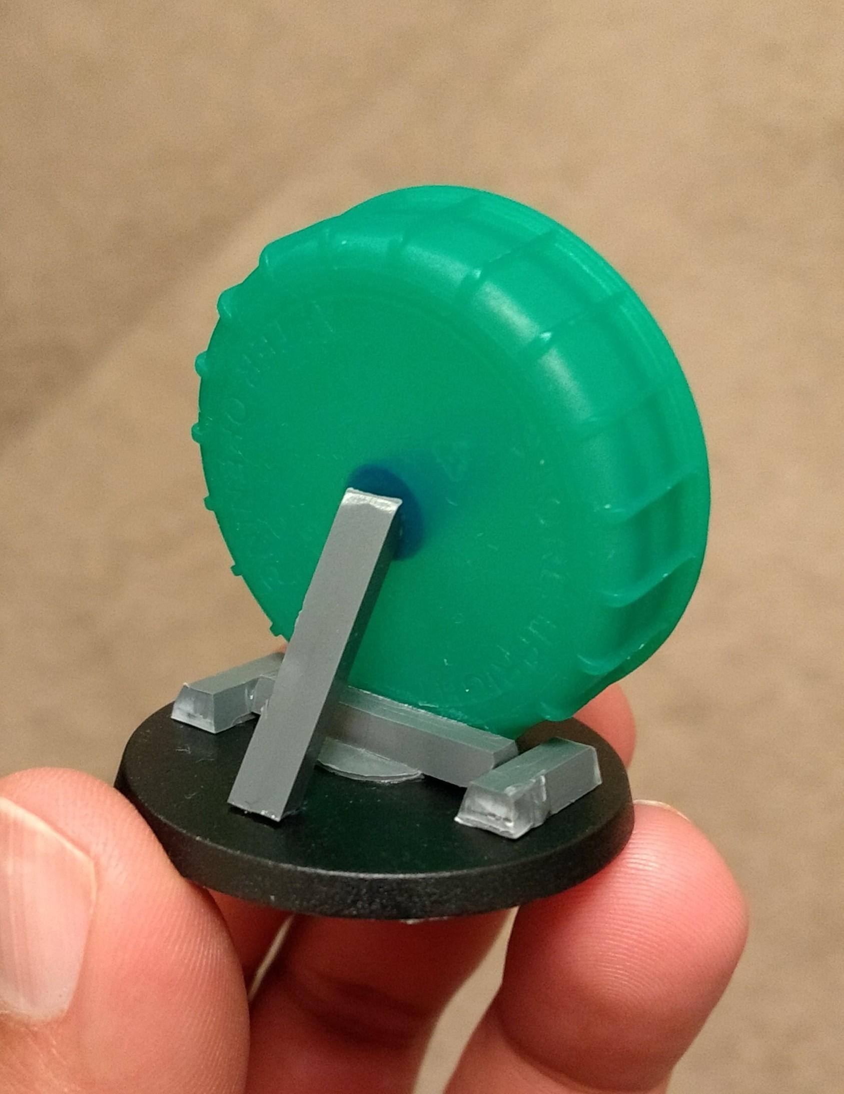 Homemade, Junk, Objective Marker, Satellite Dish, Scratch Build, Terrain, Warhammer 40,000
