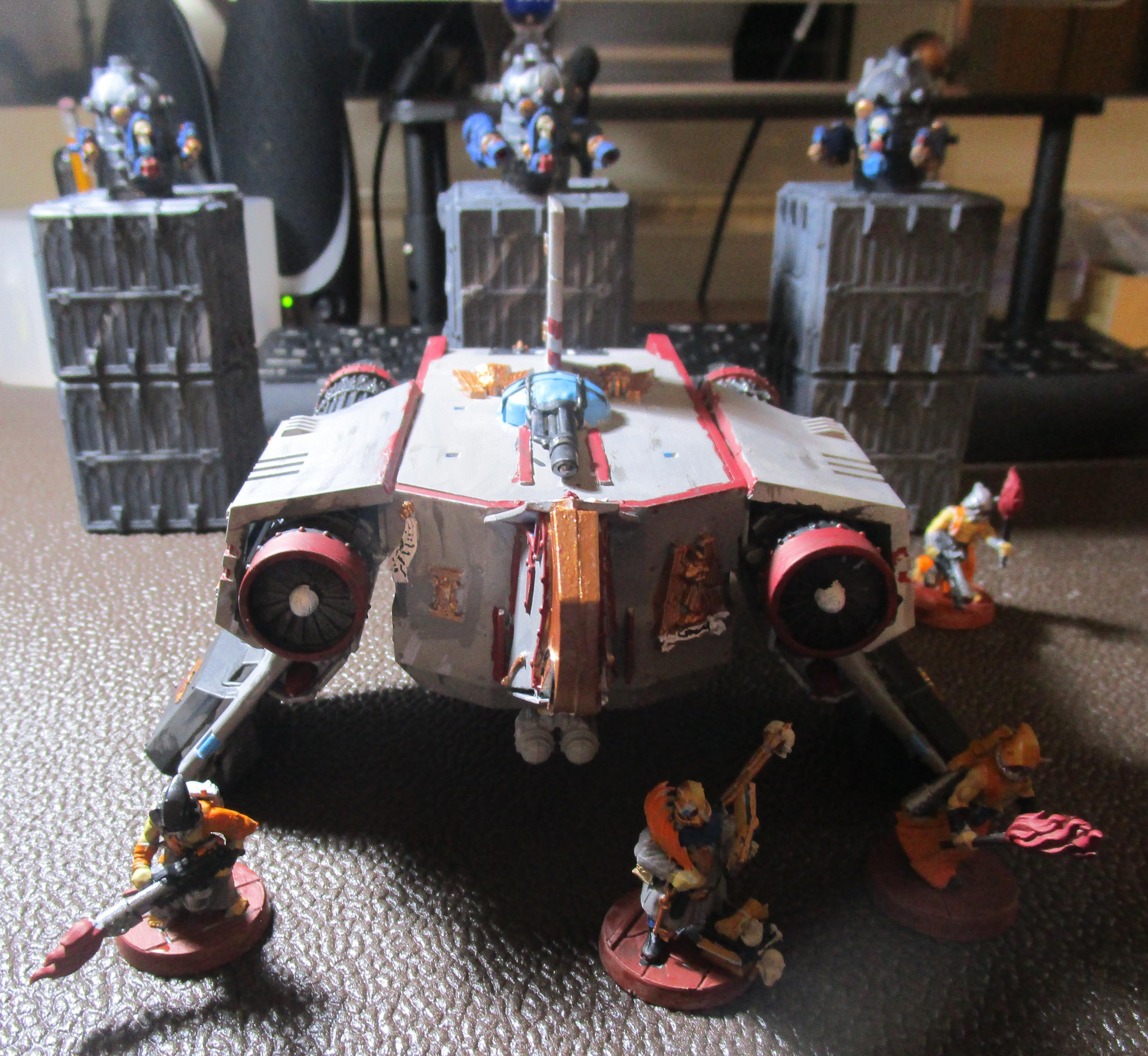 Aquilla Lander, Conversion, Inquisition, Kit Bash