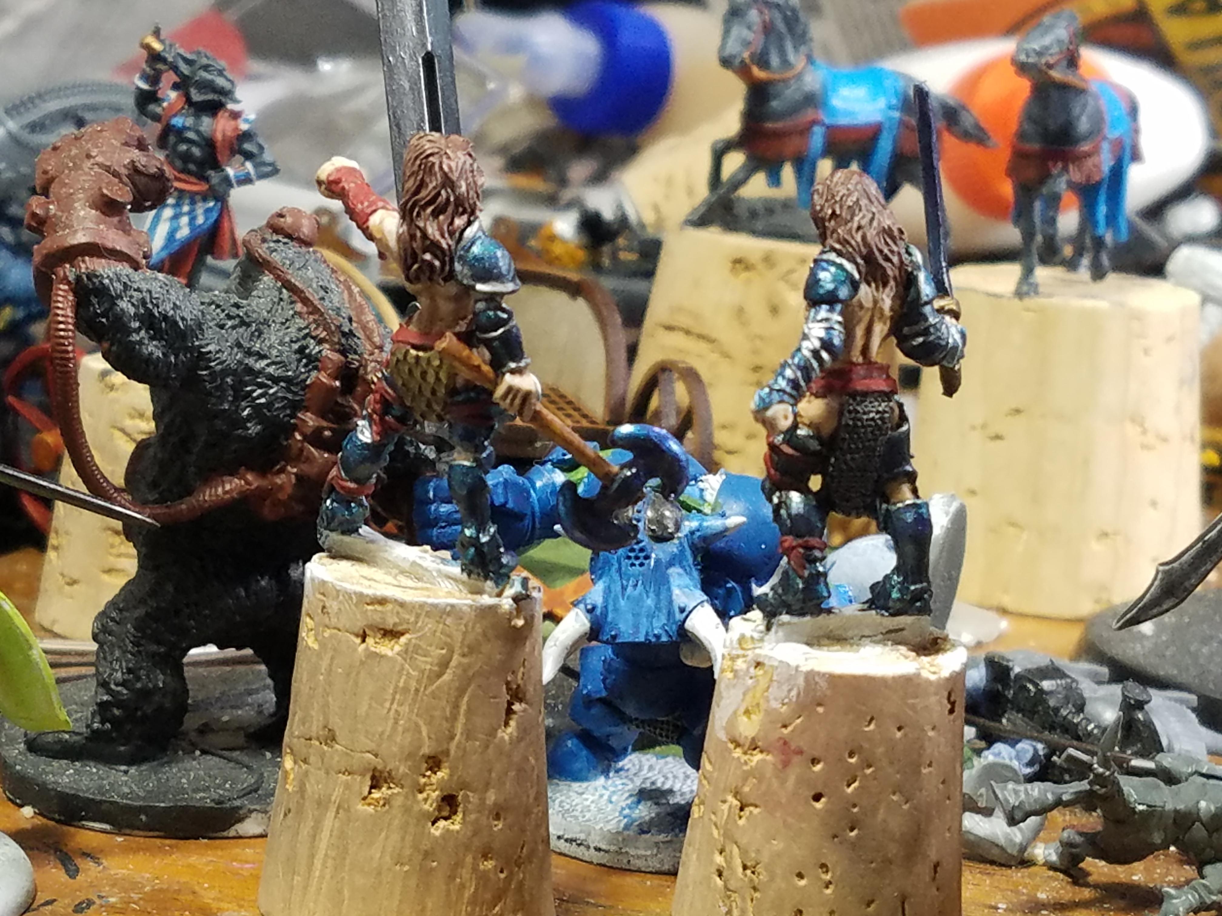 Bronze Age Miniatures, Cheesecake, Impractical Armor, Work In Progress