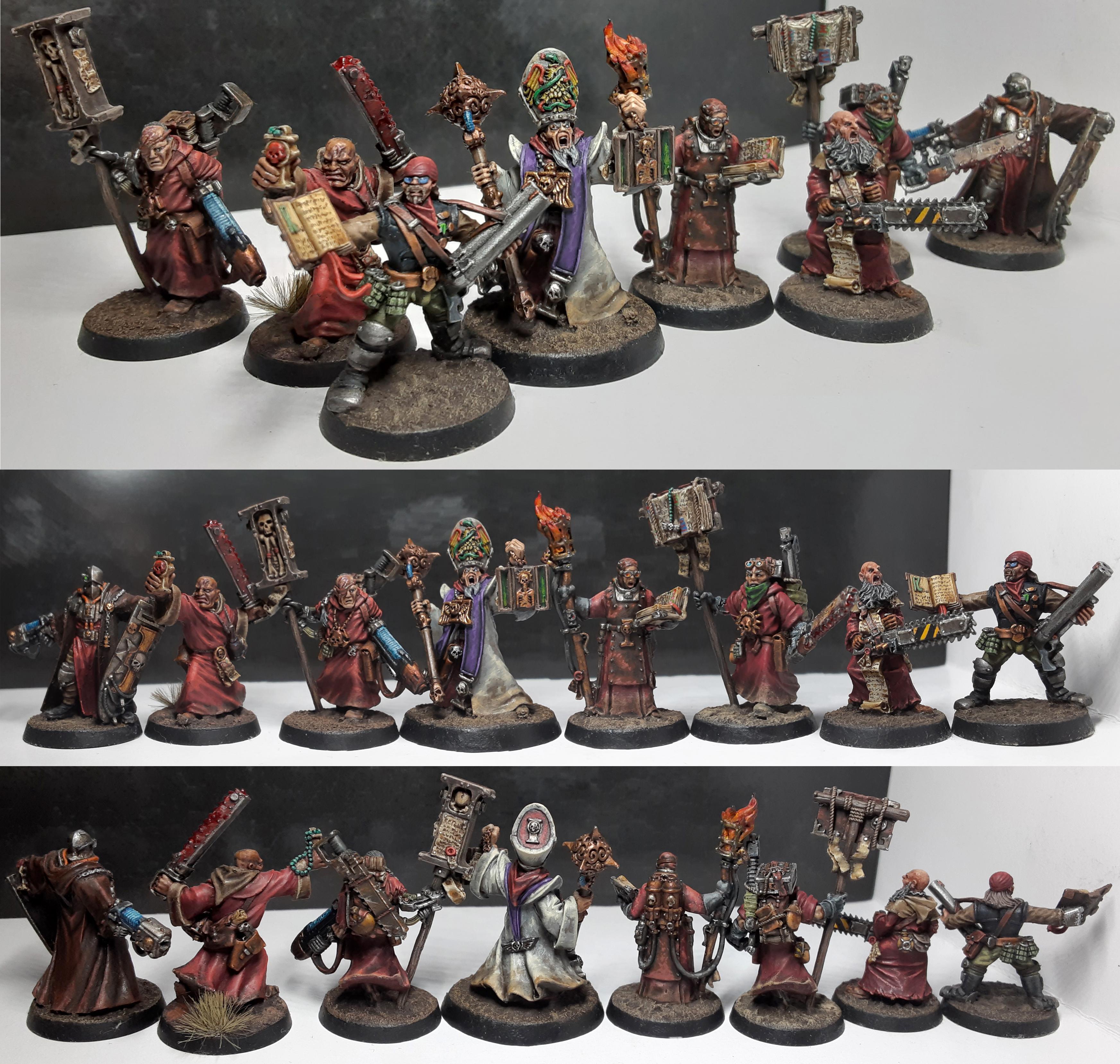 Crusader, Imperial Guard, Inquisition, Priest, Warhammer 40,000