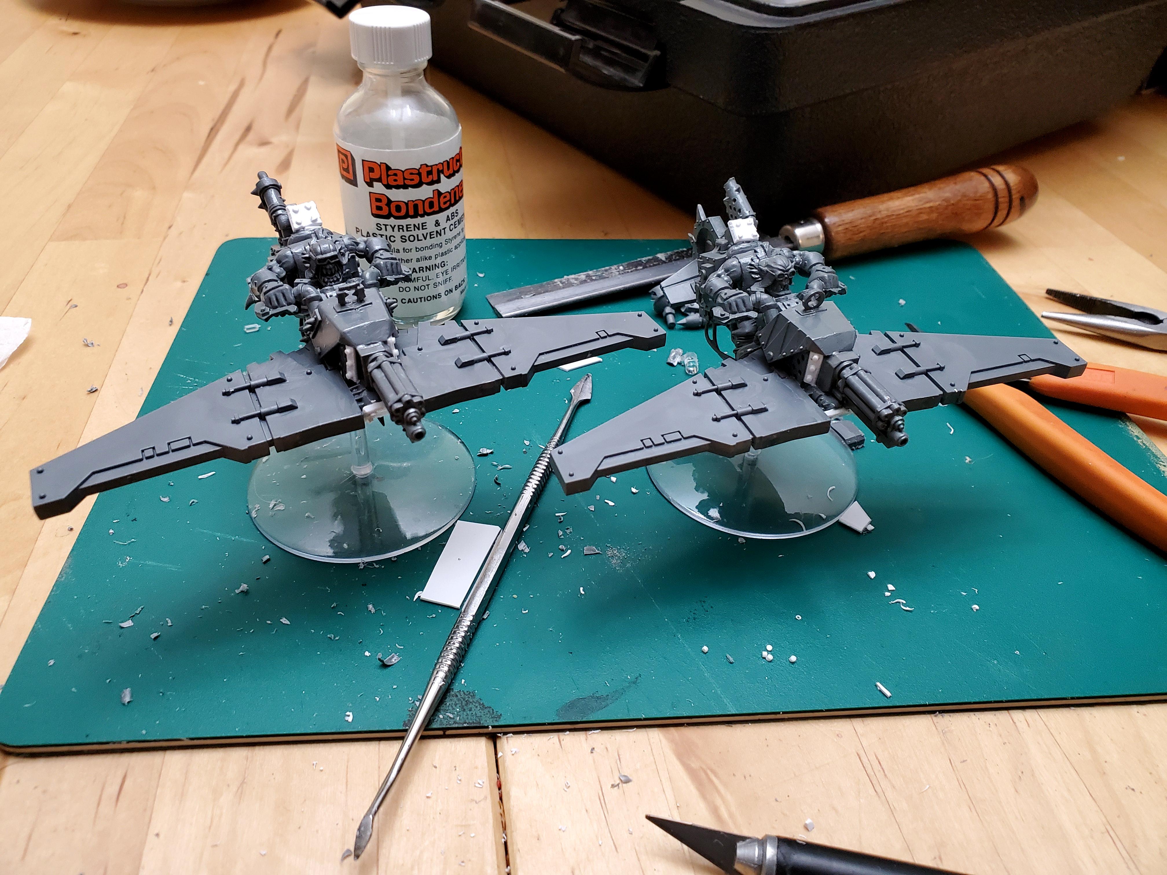 Conversion, Deffkopta, Kit Bash, Orks