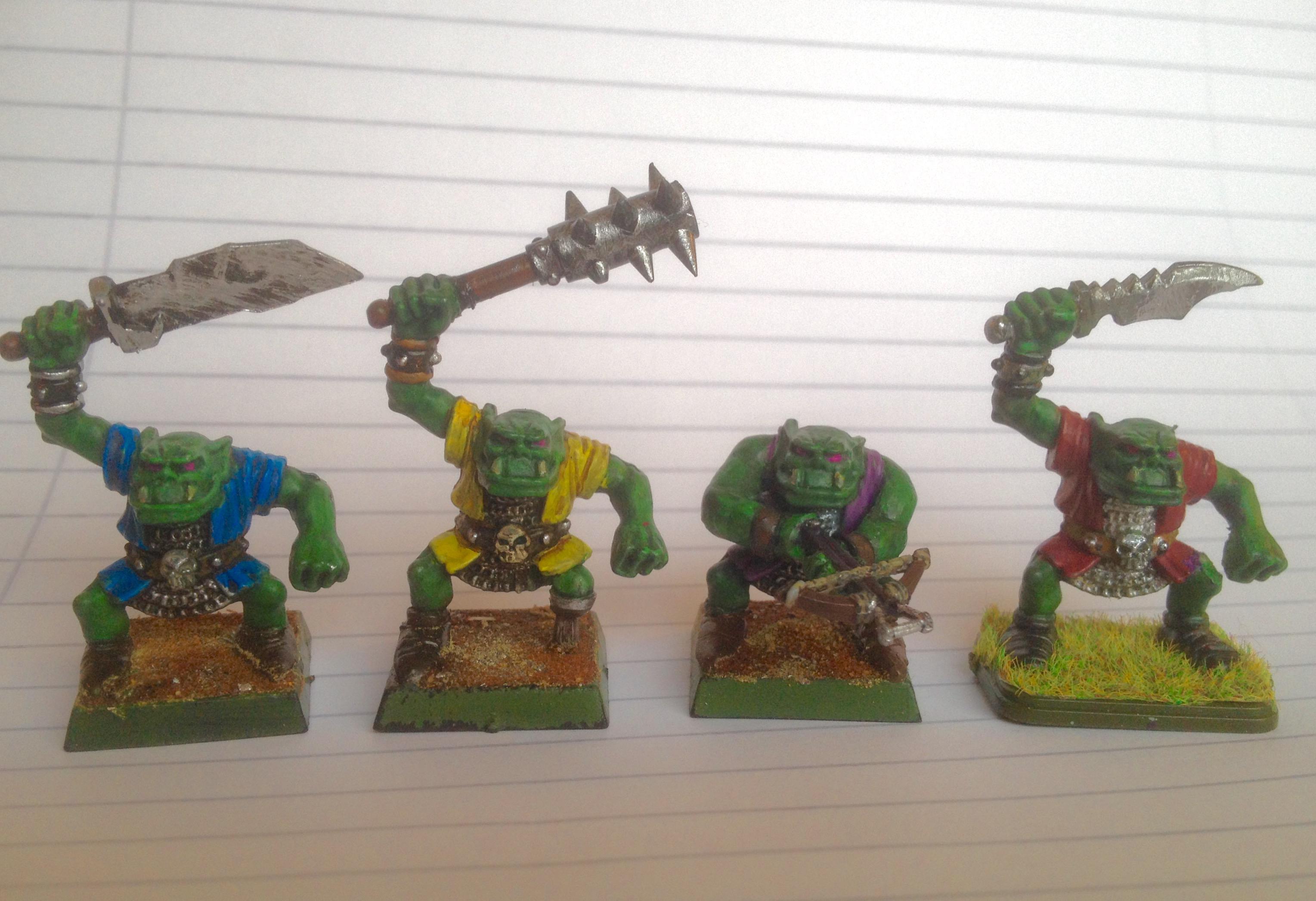 Rescued Heroquest orcs