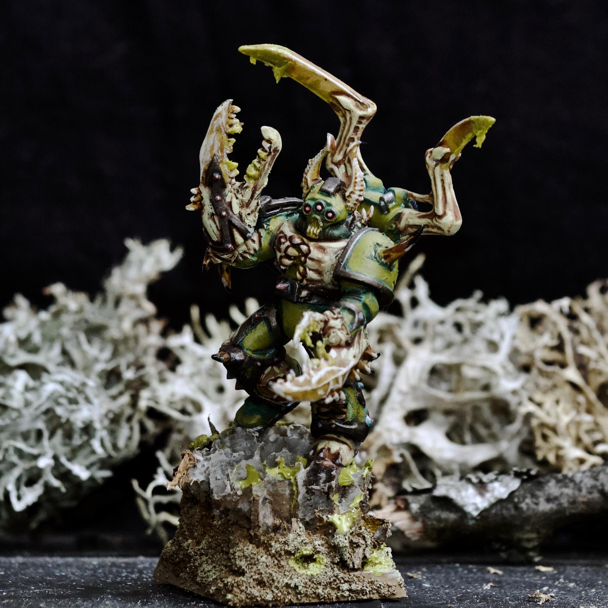 Awesome Photos, Blight, By Andrey Mishuta, Chaos, Chaos Space Marines, Claw, Conversion, Death Guard, Decay, Heretic Astartes, M.a.k., Nurgle, Plague Marines, Possessed, Slime, Spikes, Warhammer 40,000