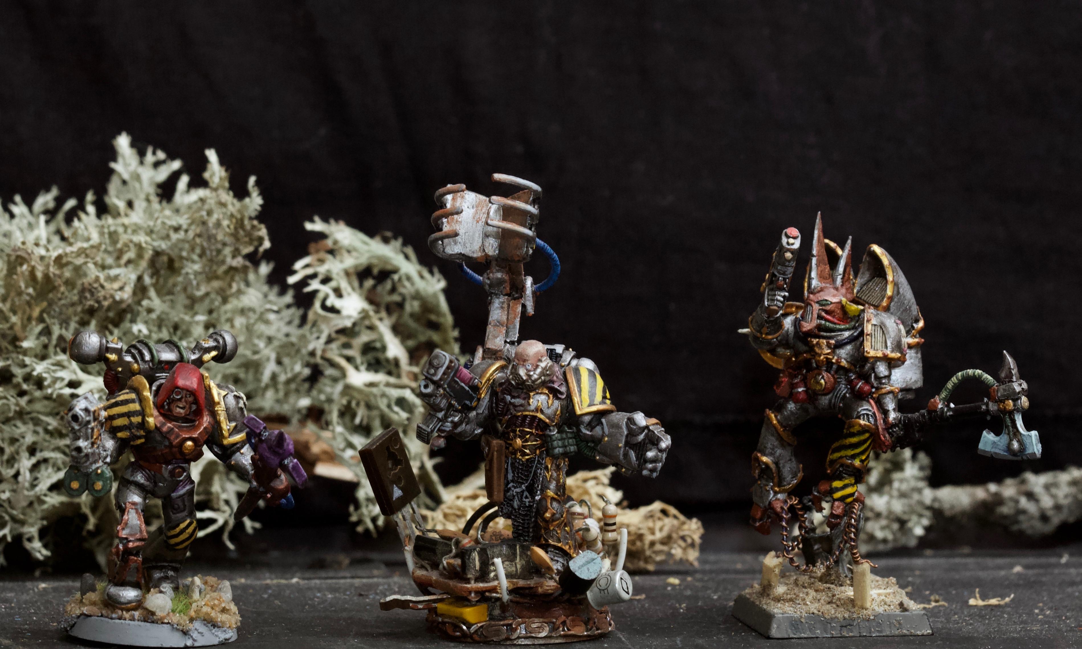 Awesome Photos, Bolter, By Andrey Mishuta, Chaos, Chaos Space Marines, Combiweapon, Conversion, Hazard Stripe, Heretic Astartes, Iron Warriors, Kitbash, M.a.k., Power Axe, Power Fist, Power Staff, Raptors, Regiment, Servo Arm, Servo Leg, Warhammer 40,000