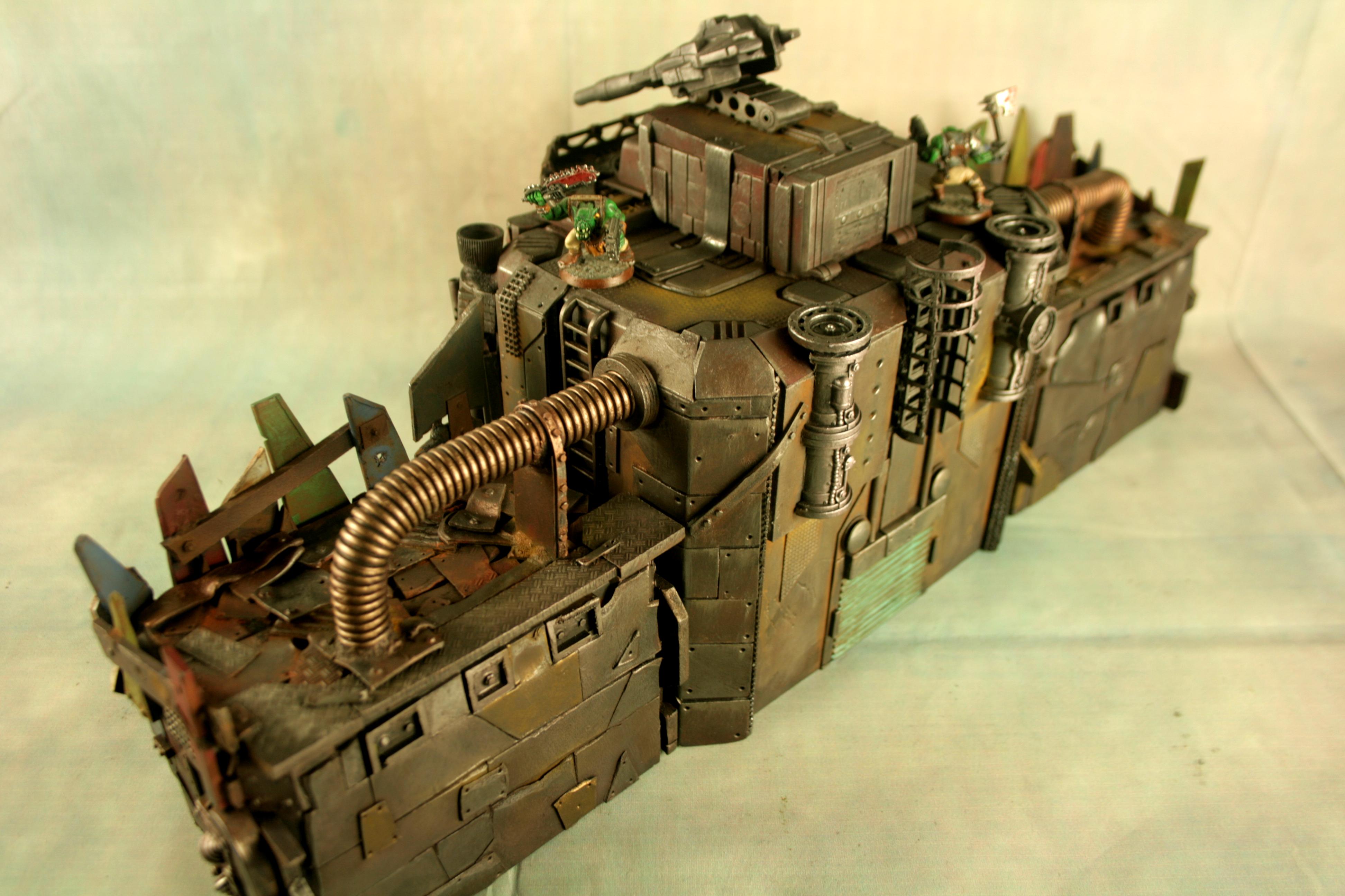 Cities Of Death, Necromunda, Orks, Scratch Built Terrain, Warhammer 40,000, Warhammer Fantasy