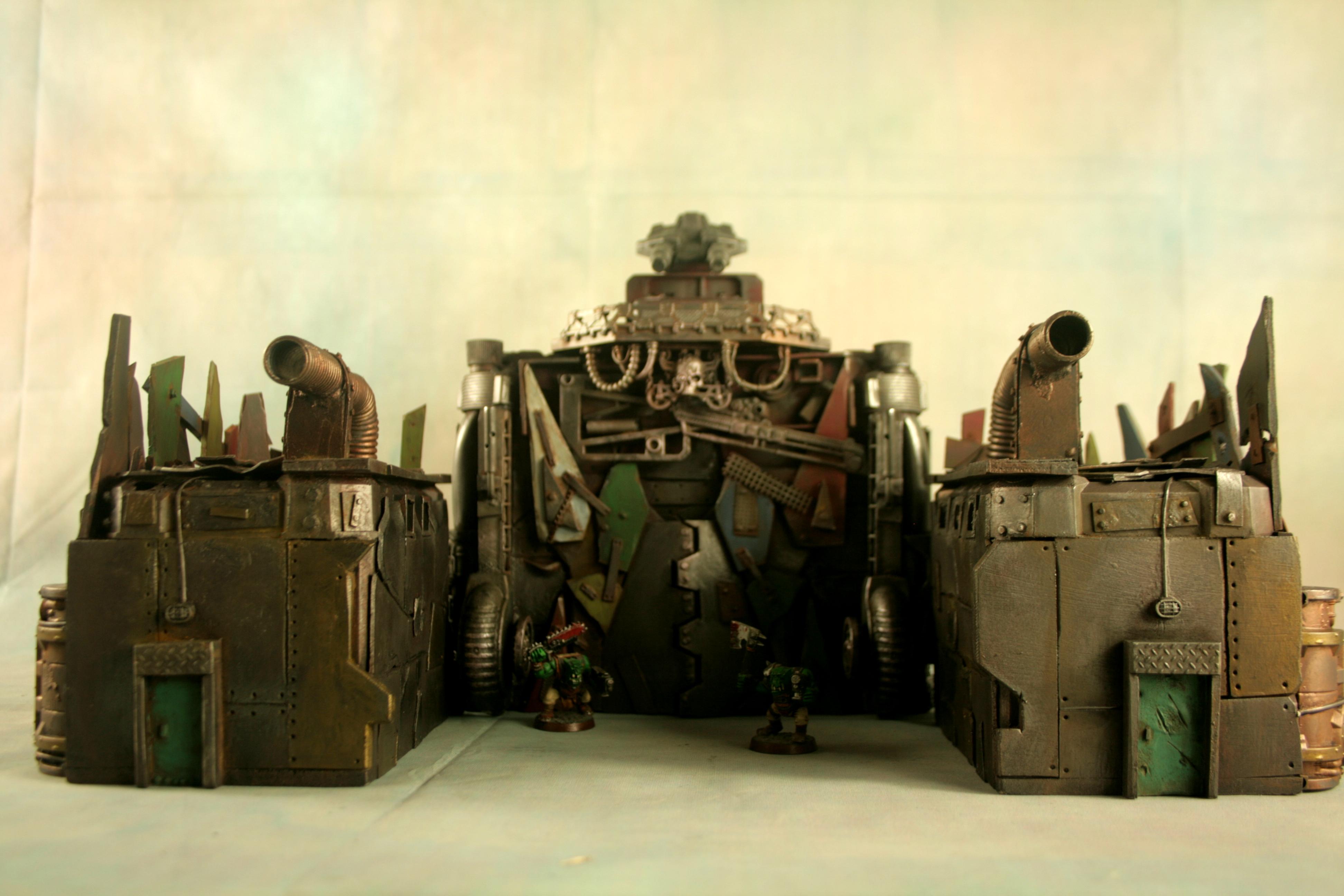 Cities Of Death, Necromunda, Orks, Scratch Built Terrain, Warhammer 40,000, Warhammer Fantasy