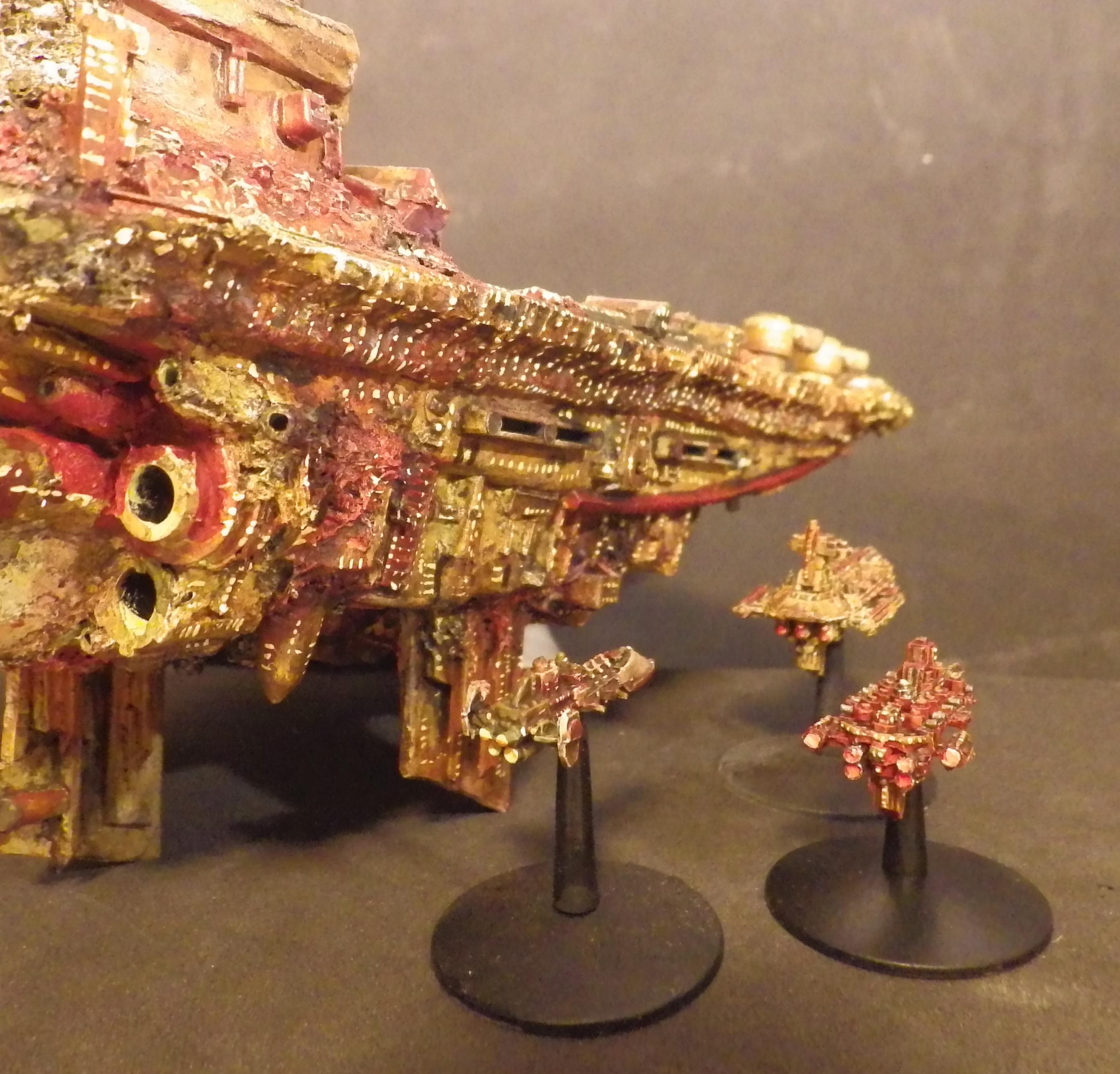 Battlefleet Gothic, Chaos, Scratch, Ship, Space Hulk