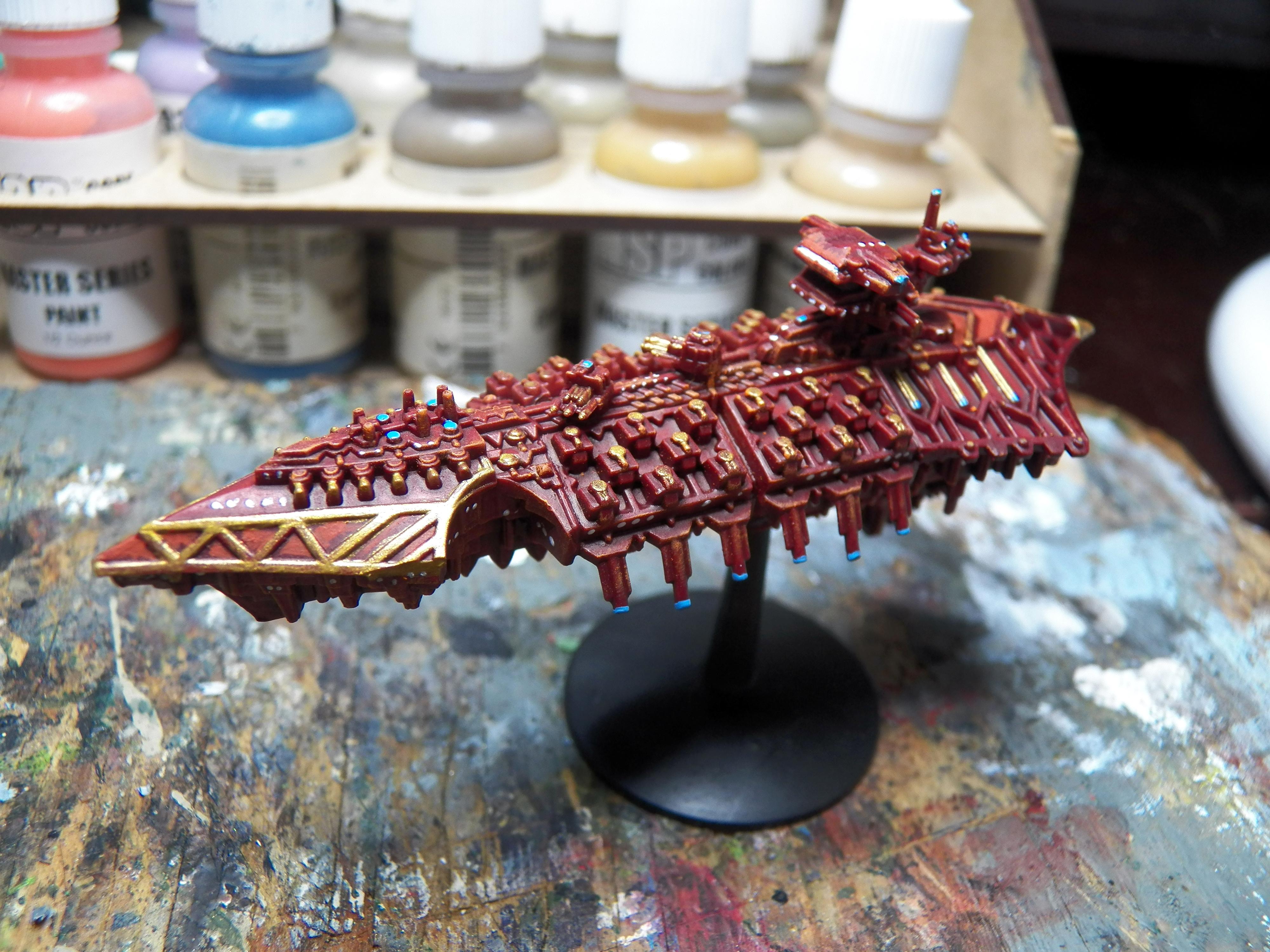 Battlefleet Gothic, Chaos, Spaceship
