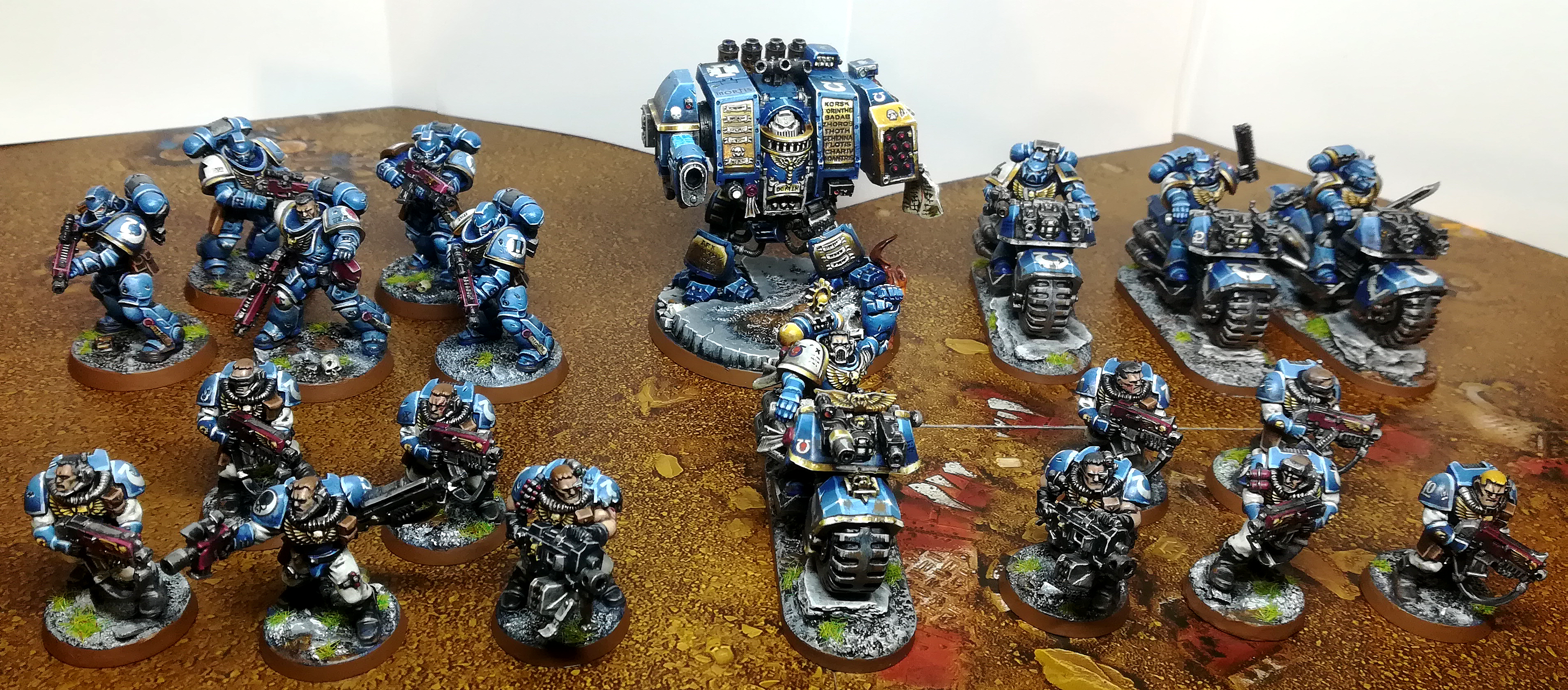 Space Marine Ultramarine Army, Ultramarines - Escalation  500 Points