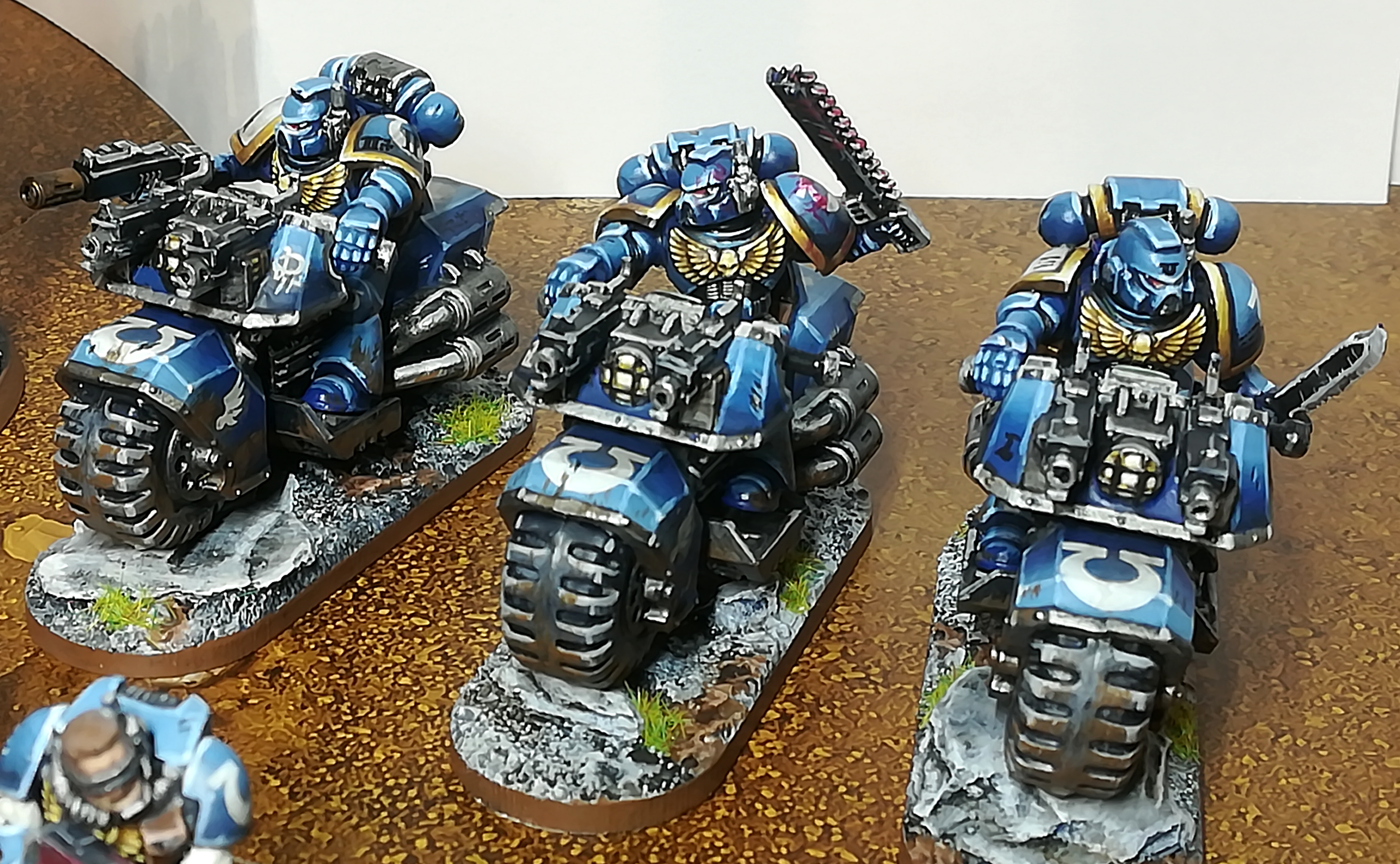 Space Marine Ultramarine Bikes, Ultramarines - Escalation  500 Points
