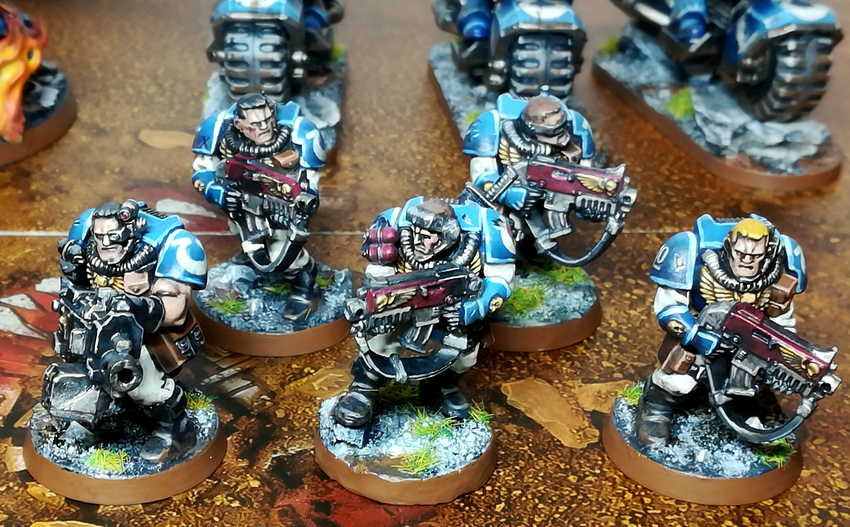Space Marine Ultramarine Scouts, Ultramarines - Escalation  500 Points