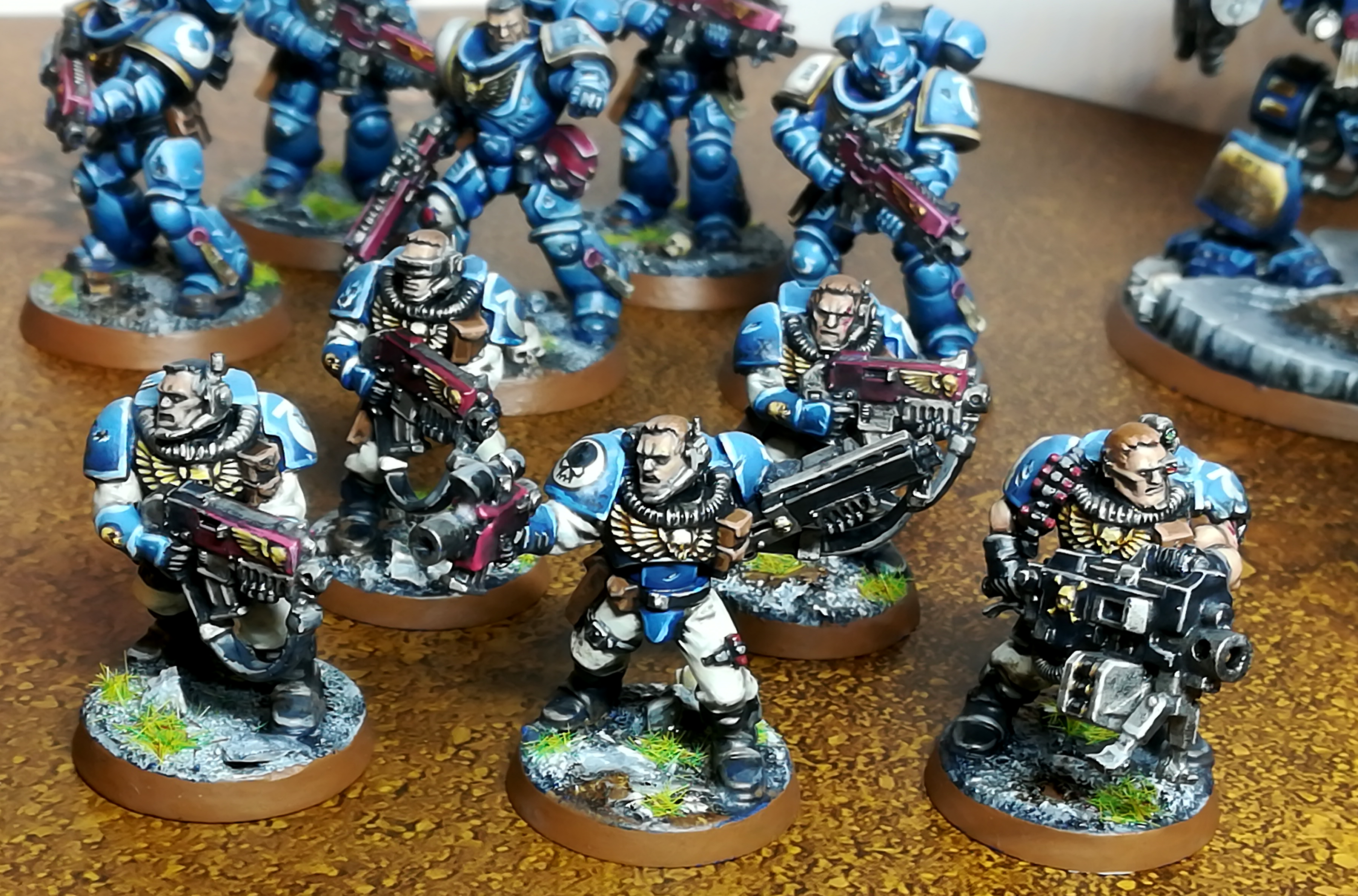 Space Marine Ultramarine Scouts, Ultramarines - Escalation  500 Points