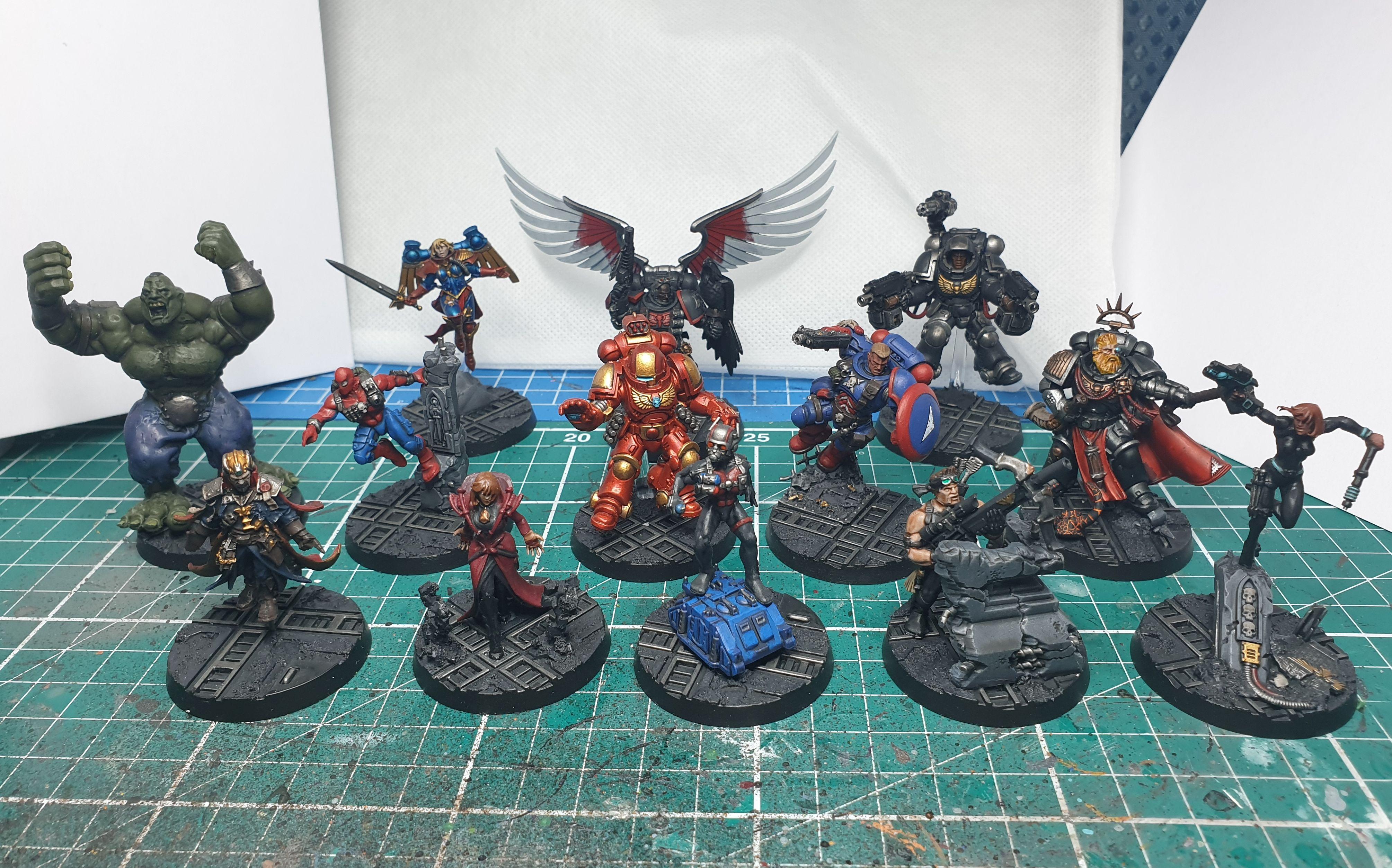 Avengers, Marvel, Warhammer 40,000