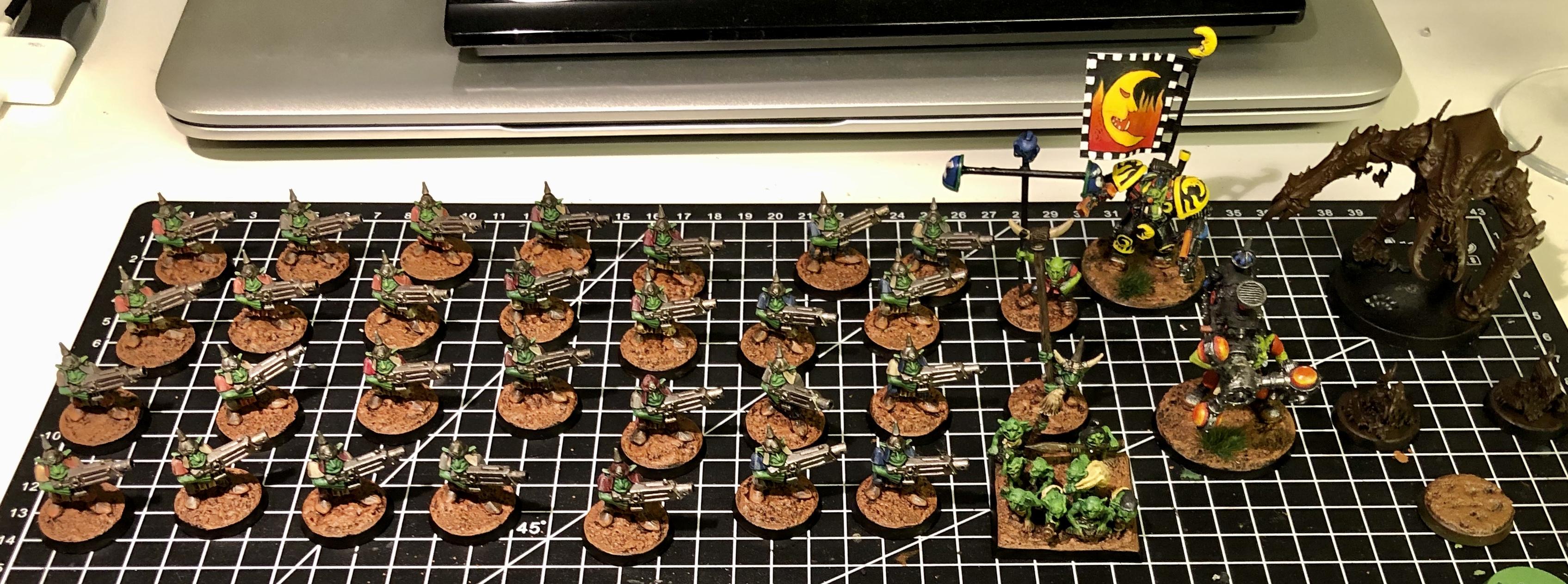 2nd Edition, Ambull, Babies, Blackstone Fortress, Dreaded Ambull, Gretchin, Mega Armor, Nob, Orks, Sure Shokk Attack Gun, Warhammer 40,000
