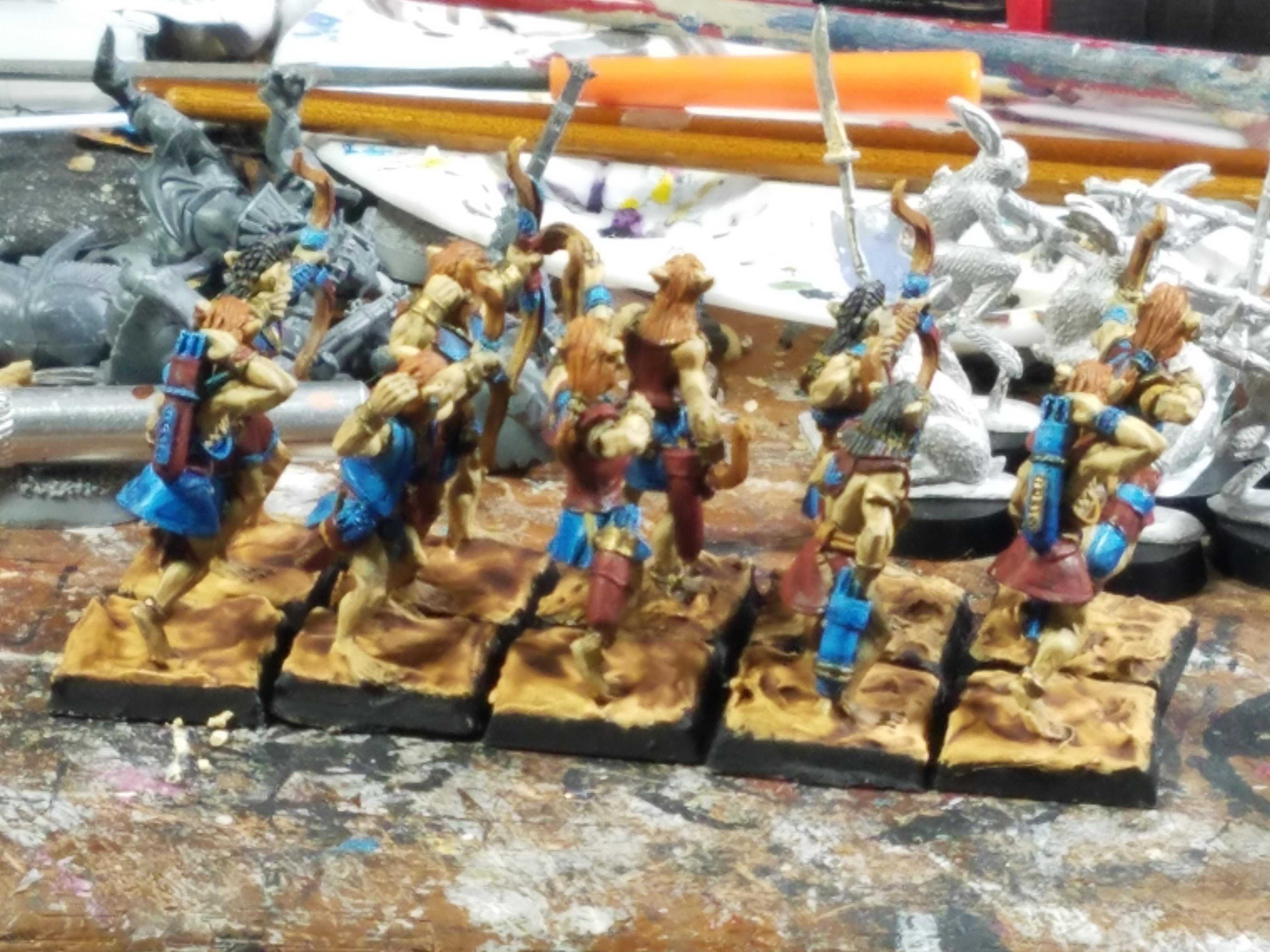 Archers, Basti, Cat People, Crocodile Games, Unit