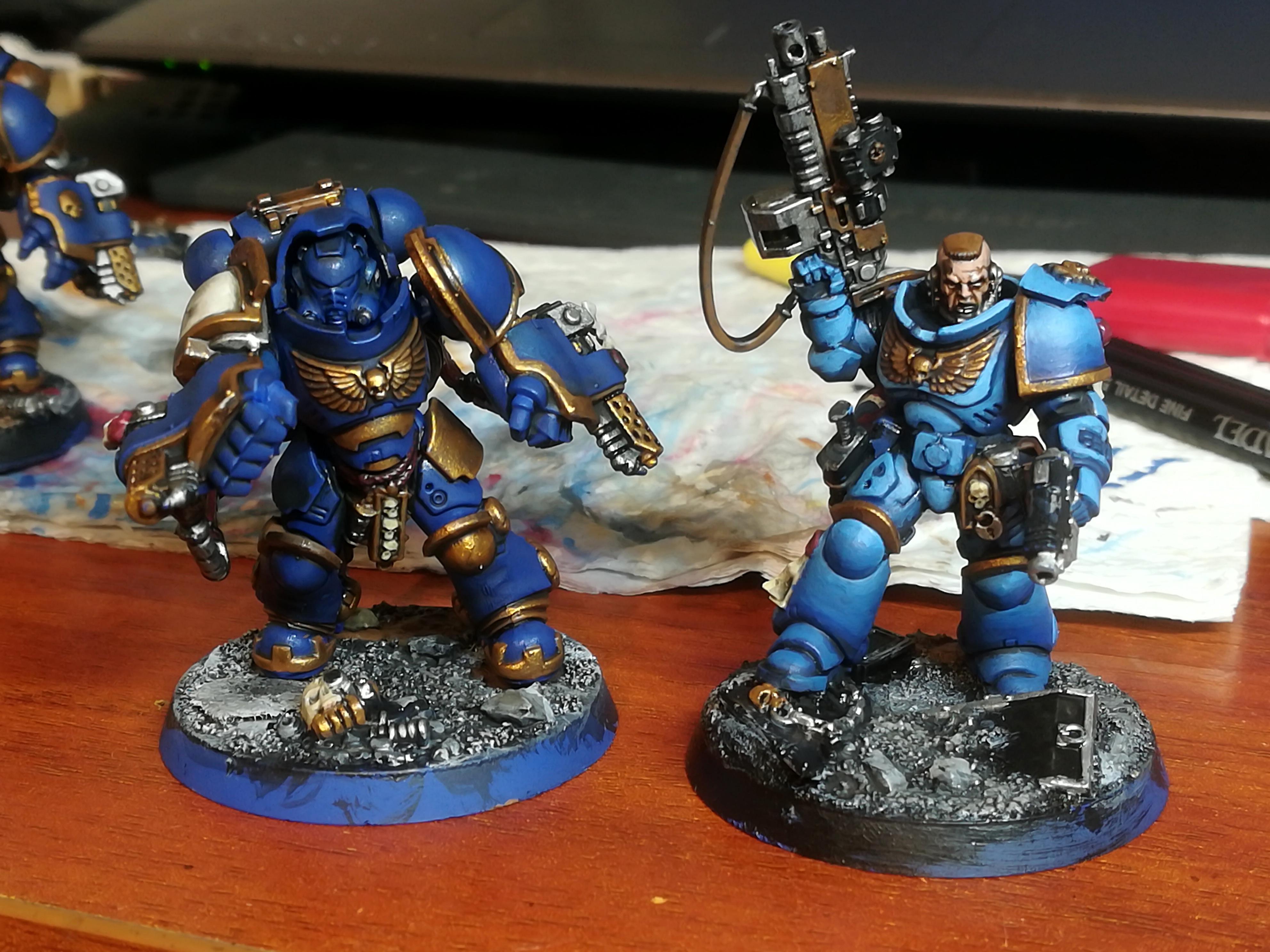 Ultramarines - Painting progress