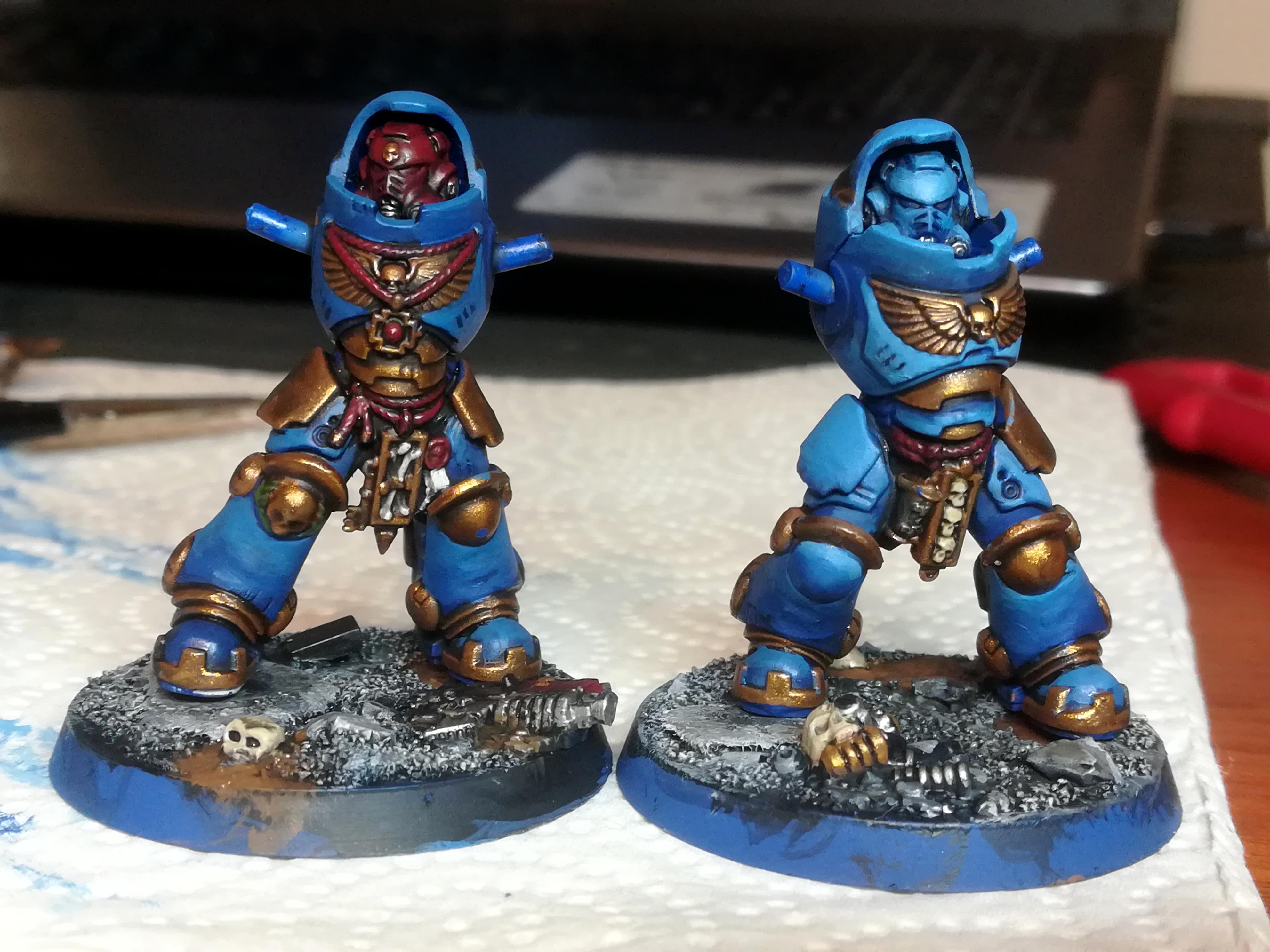 Ultramarines - Painting progress