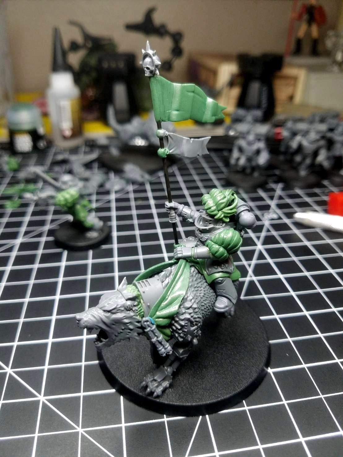 Bloodclaws, Skyclaws, Space Marines, Space Wolves, Thunder Wolf, Thunder Wolf Cavalry, Wolf Lord
