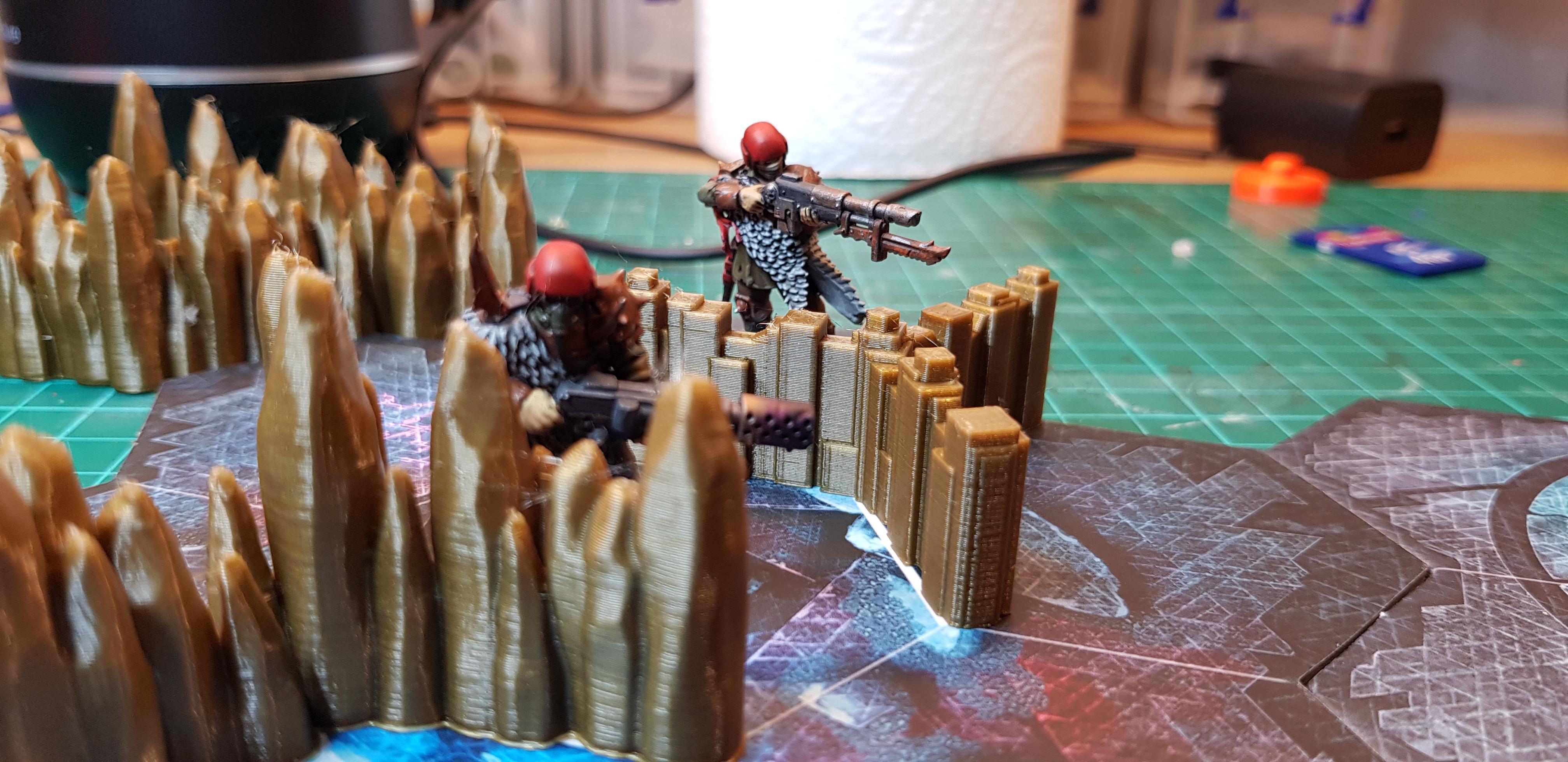 Blackstone, Fortress, Terrain