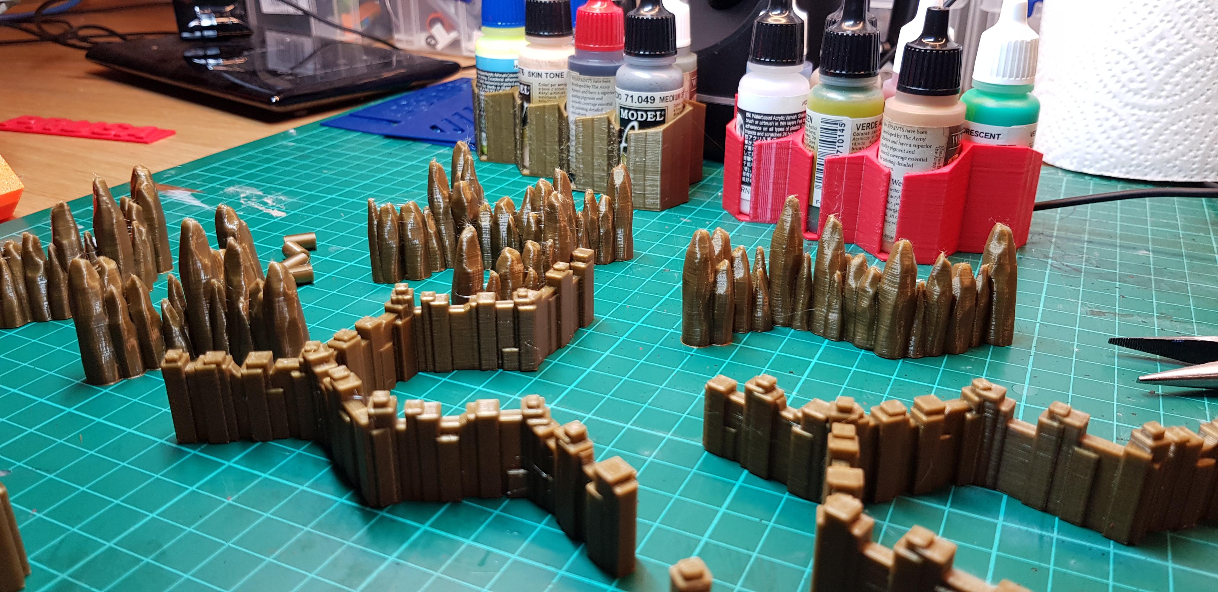 Blackstone, Fortress, Terrain