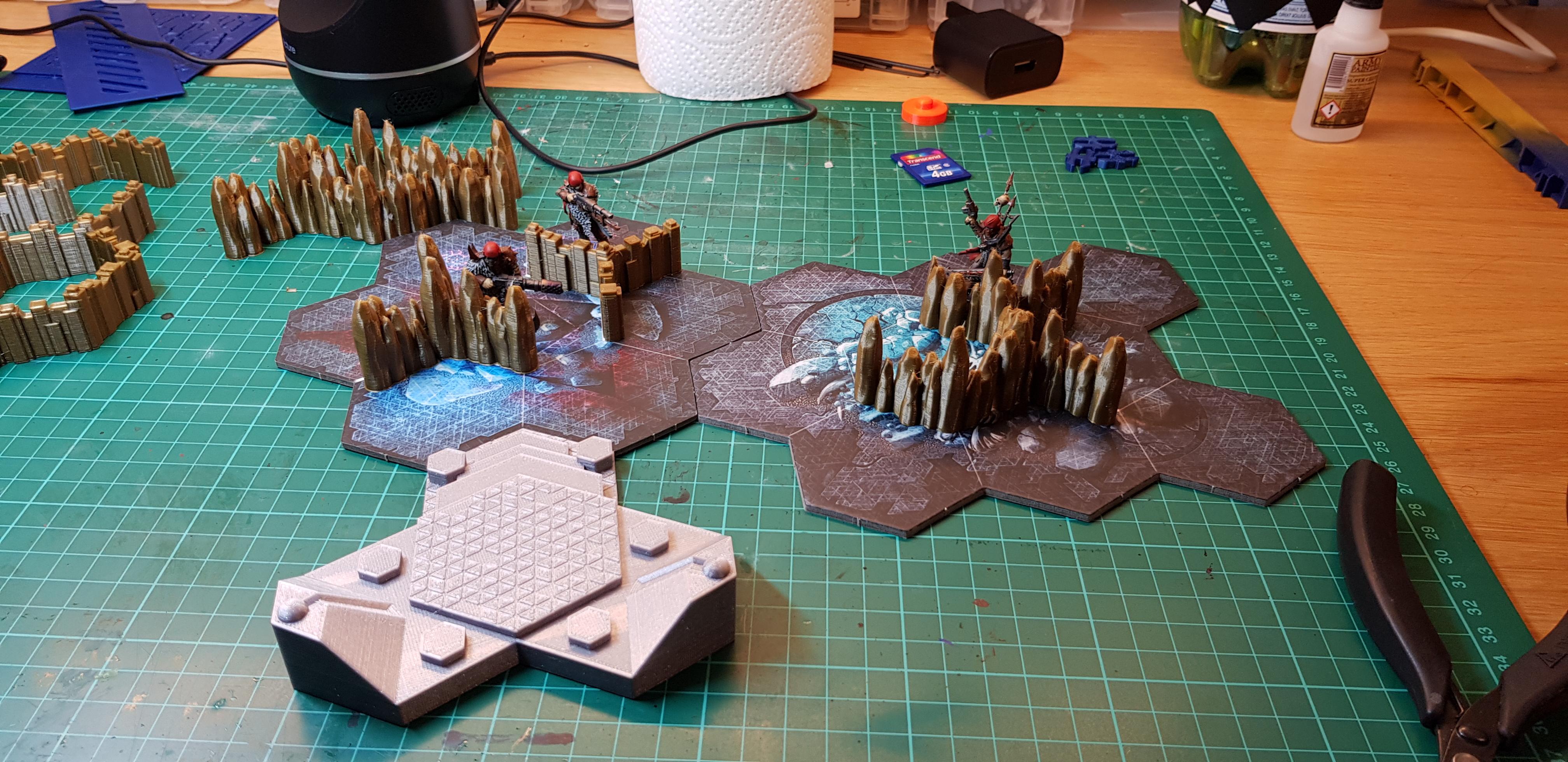 Blackstone, Fortress, Terrain