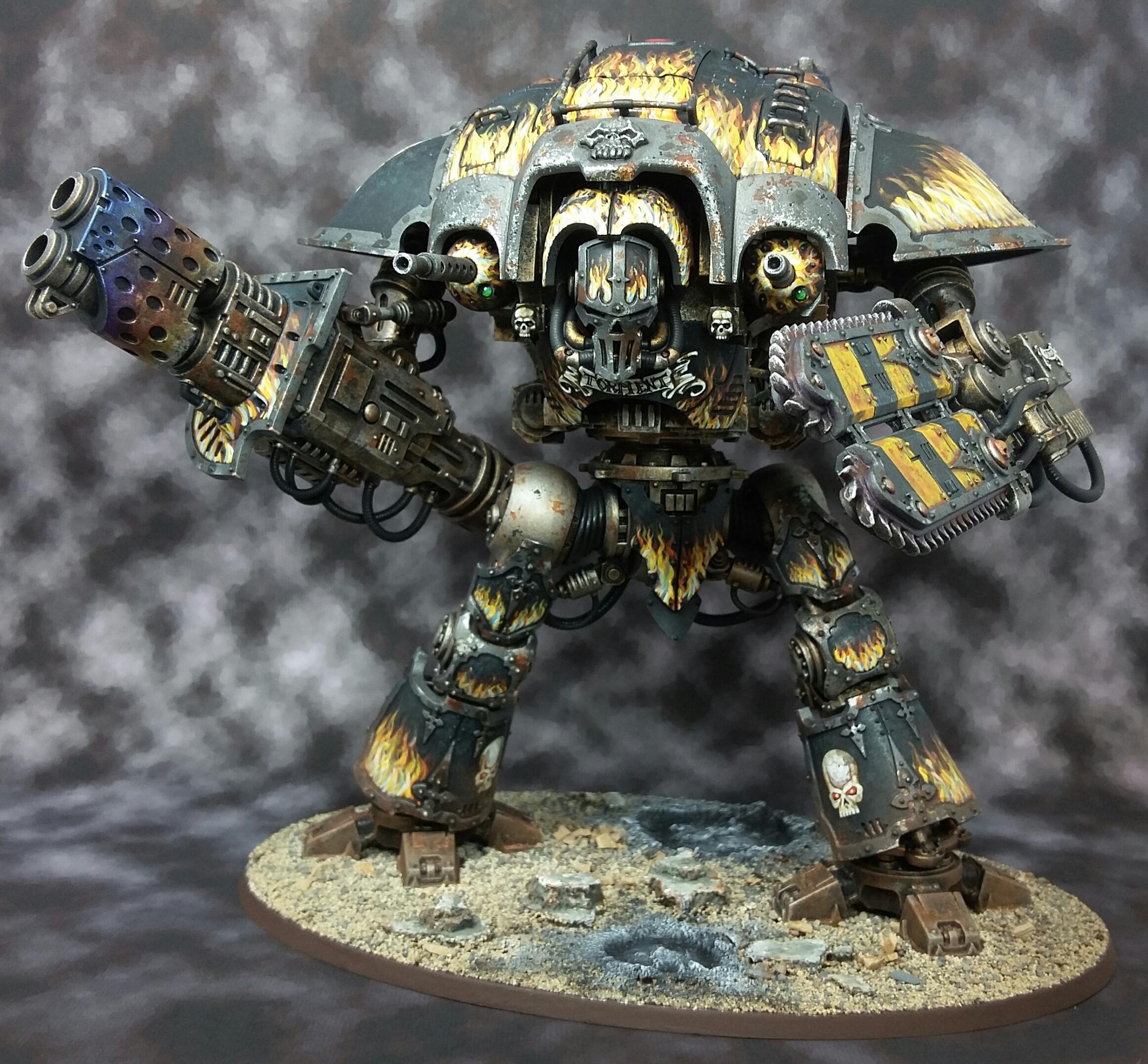 Flames, Ghost, Knight Titan, Knights, Warhammer 40,000 - Torment ...