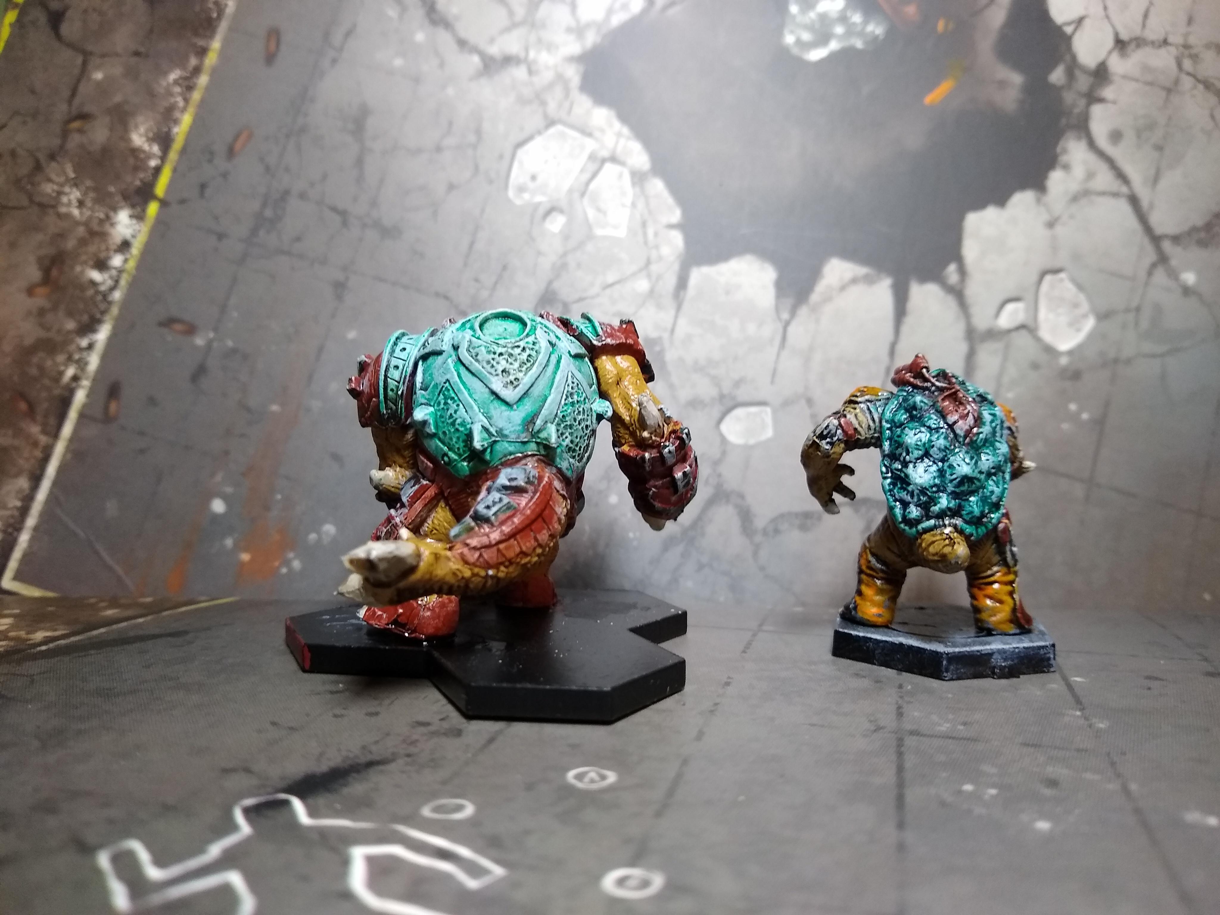Teraton giant and coaching assistant rear