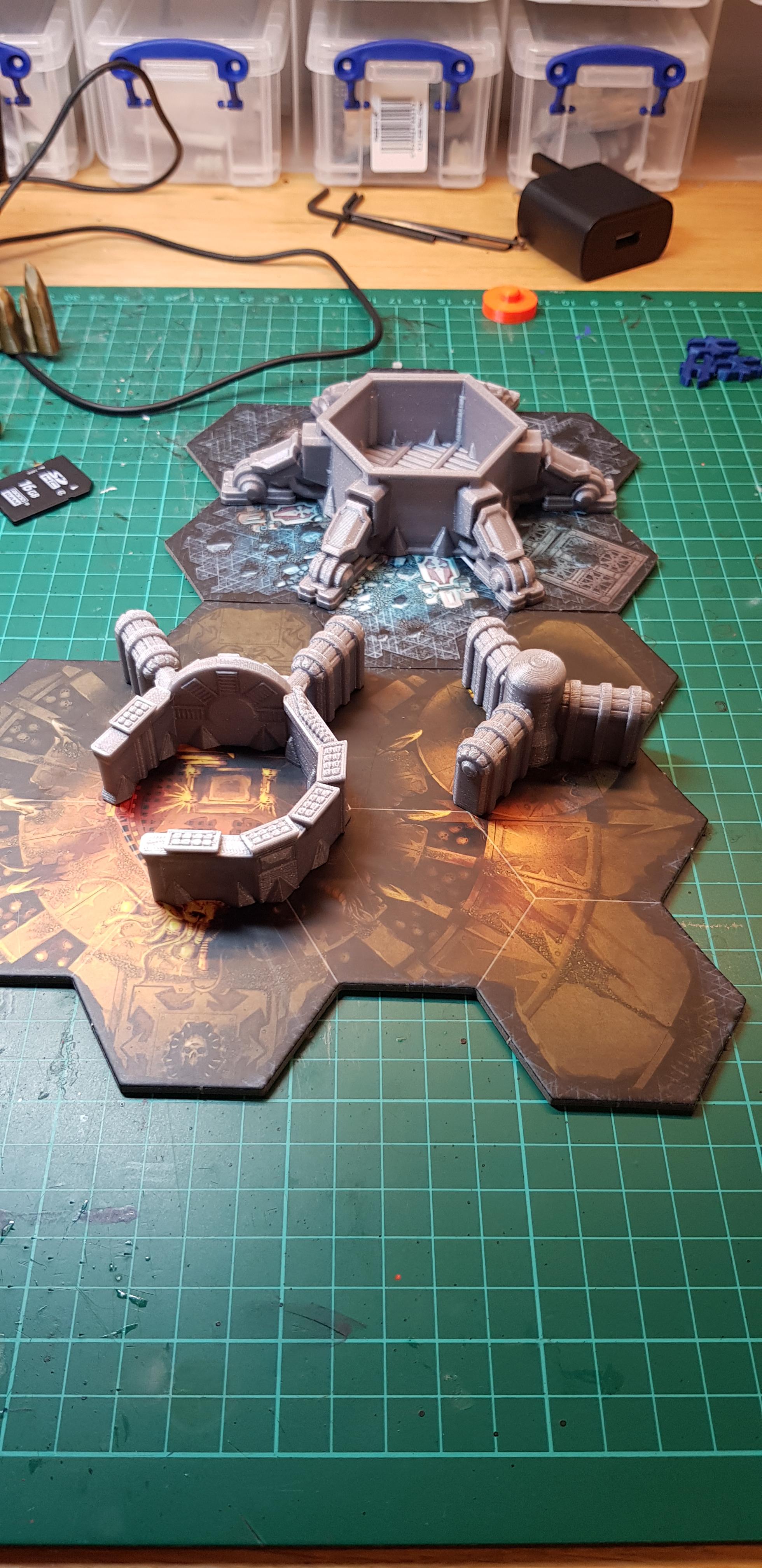 Blackstone, Fortress, Terrain