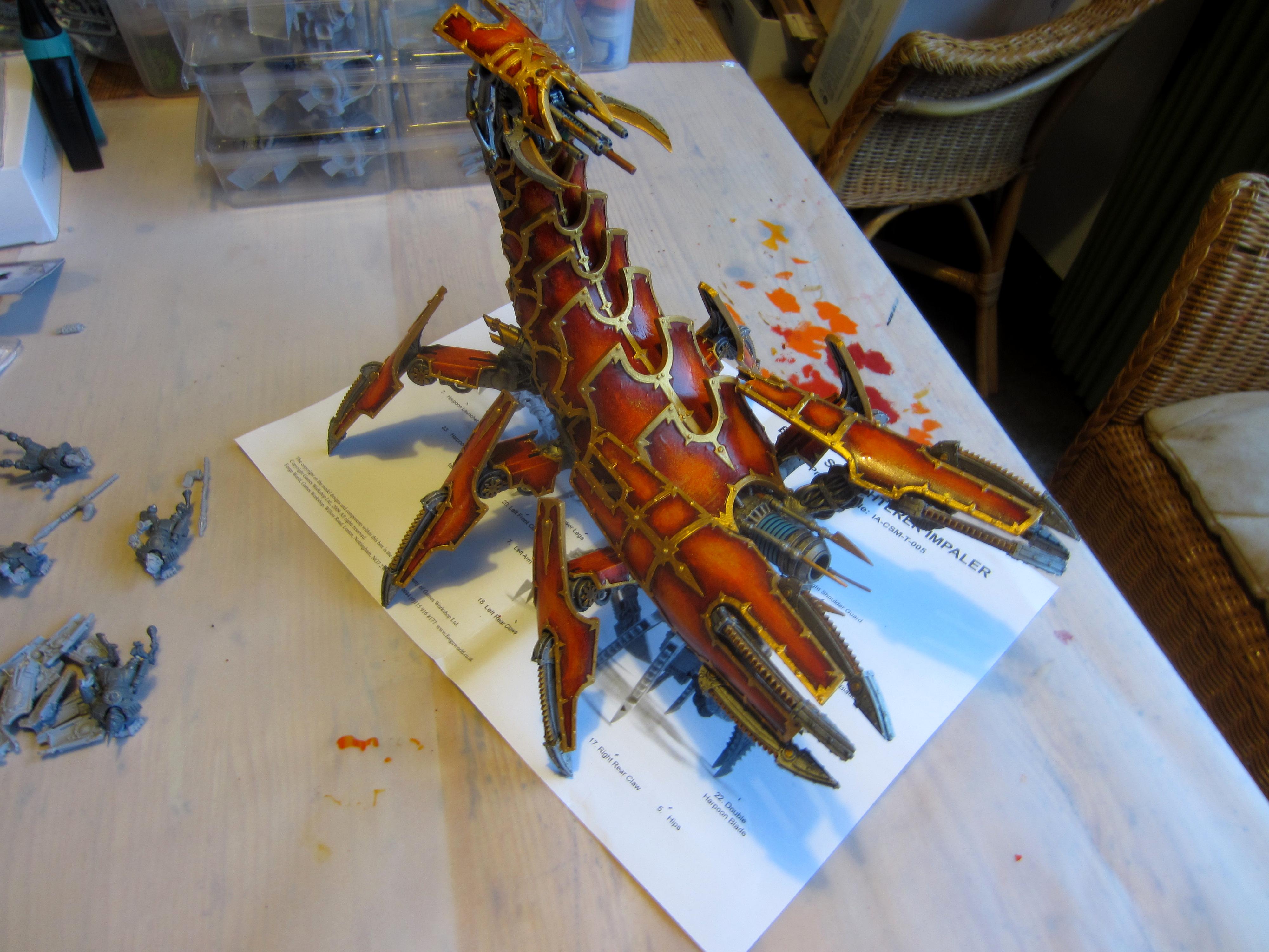 Brass Scorpion, Chaos, Daemons, Forge World, Super-heavy