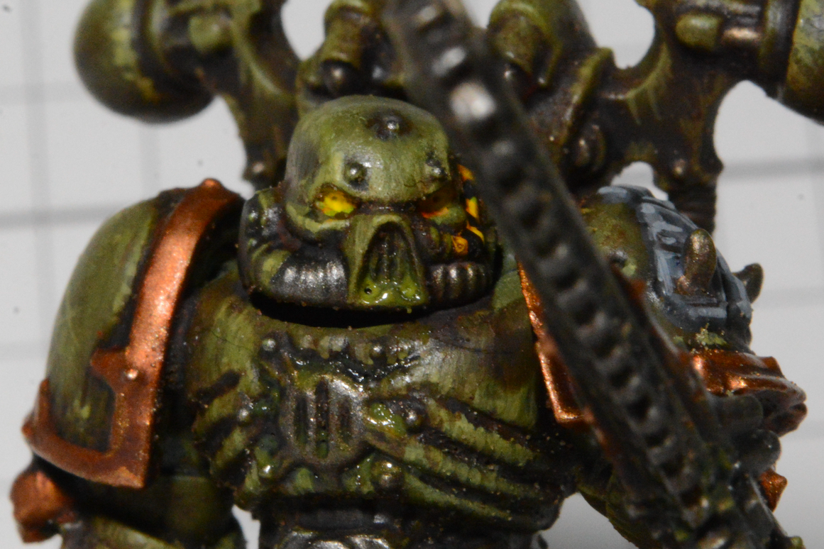 Battle Damage, Body Horror, Chaos, Chaos Space Marines, Corrosion, Corruption, Death Guard, Decay, Gore, Green, Nurgle, Plague, Plague Marines, Rot, Rust, Space Marine Heroes, Space Marine Heroes 3, Warhammer 40,000, Weathered