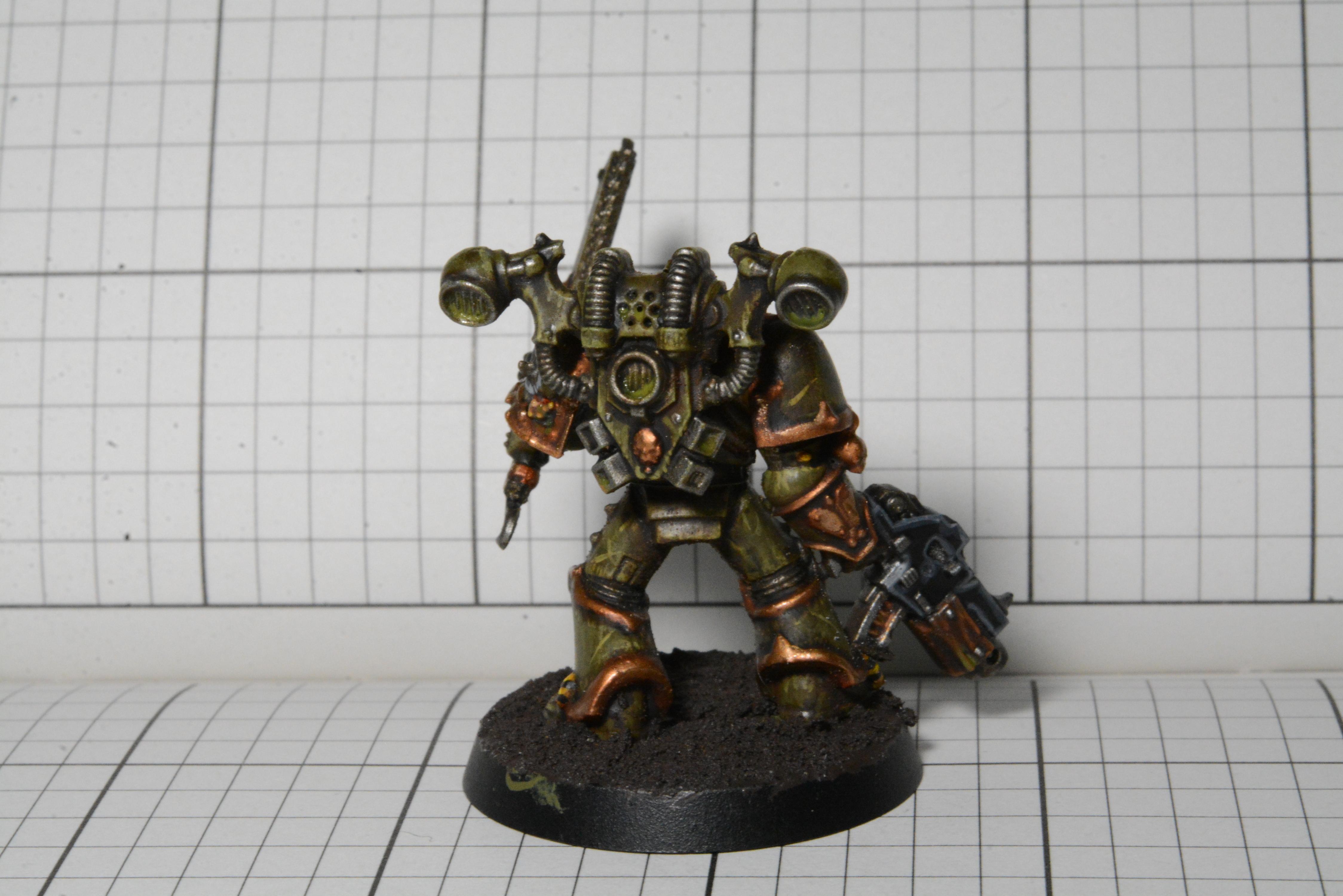 Battle Damage, Body Horror, Chaos, Chaos Space Marines, Corrosion, Corruption, Death Guard, Decay, Gore, Green, Nurgle, Plague, Plague Marines, Rot, Rust, Space Marine Heroes, Space Marine Heroes 3, Warhammer 40,000, Weathered