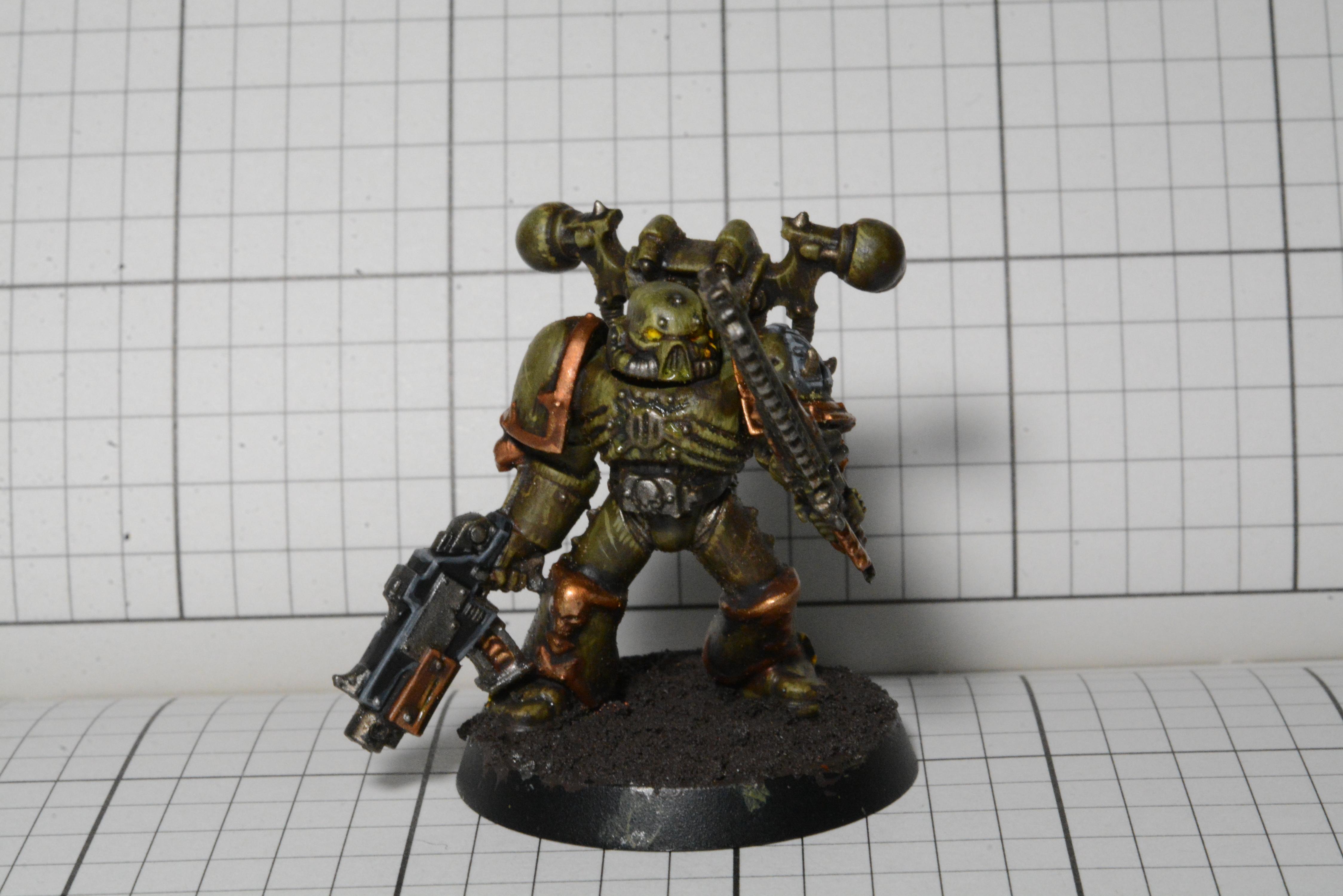 Battle Damage, Body Horror, Chaos, Chaos Space Marines, Corrosion, Corruption, Death Guard, Decay, Gore, Green, Nurgle, Plague, Plague Marines, Rot, Rust, Space Marine Heroes, Space Marine Heroes 3, Warhammer 40,000, Weathered