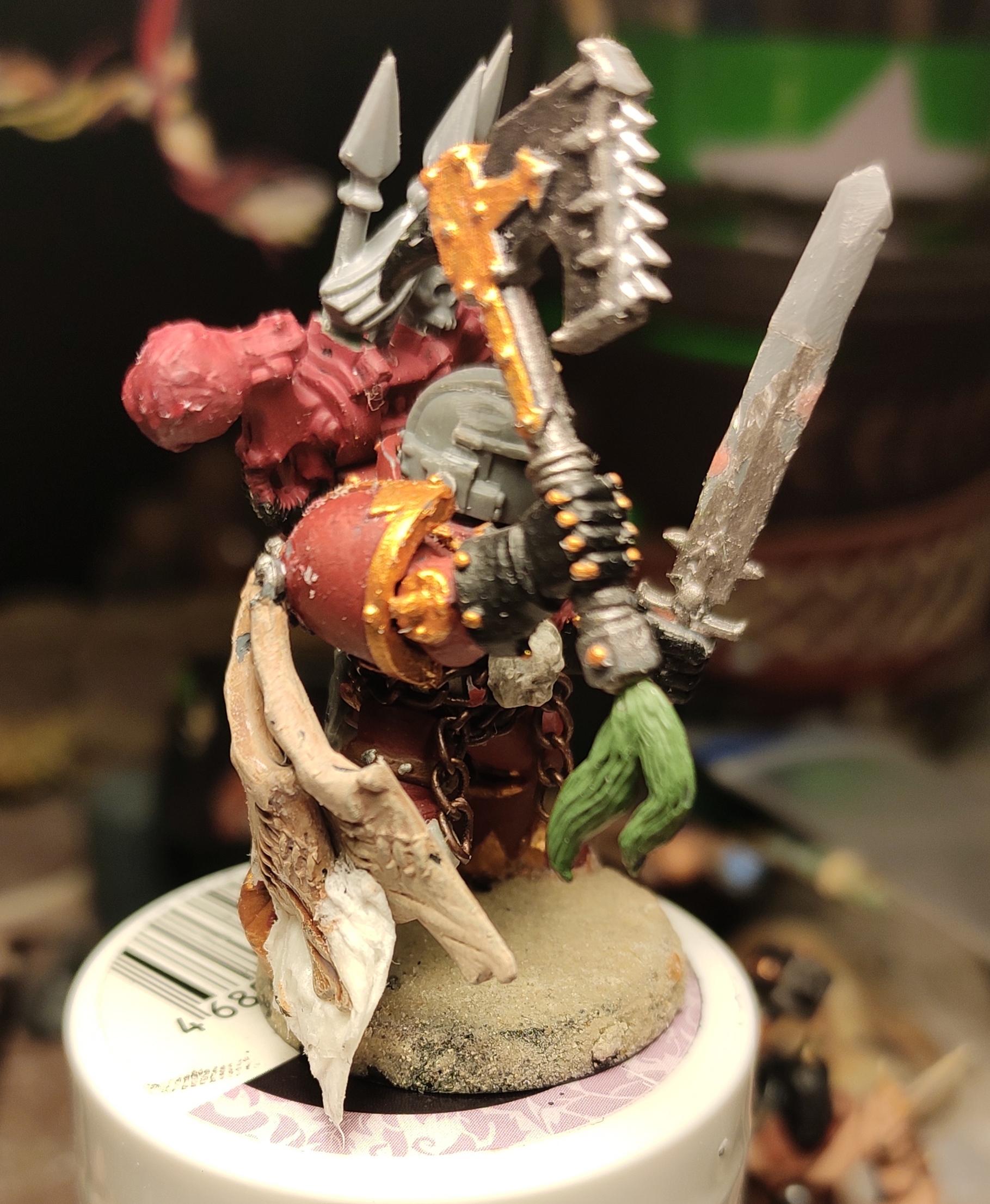 Ave Dominus Nox, Berserk, Berserkers, Berzerk, Chain, Chain Axe, Chaos, Chaos Space Marines, Chaos Undivided, Conversion, First Claw, Heresy, Heretic Astartes, Infantry, Kitbash, Macro, Night Lords, Sword, Traitor Legions, Trophy, Uzas, Warhammer 40,000, Work In Progress