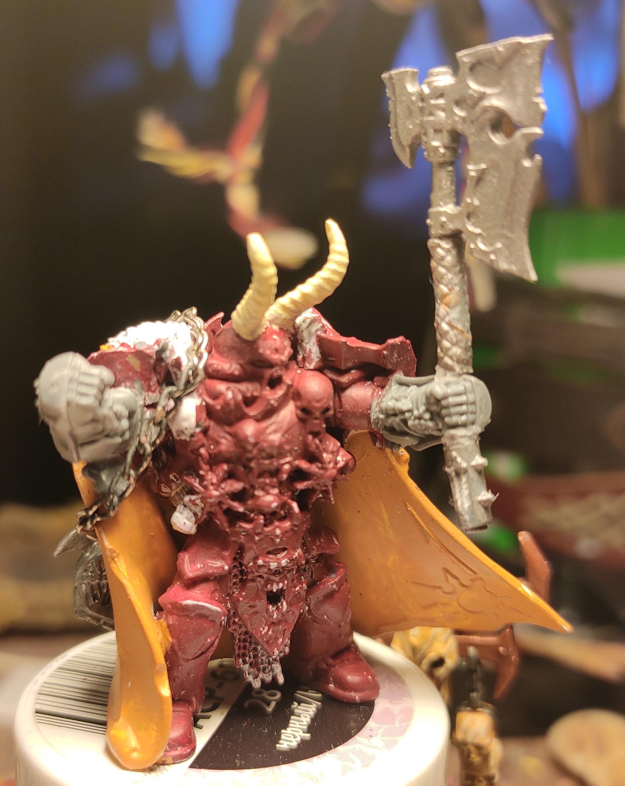 Axe, Berserk, Berserkers, Berzerk, Berzerker, Blood For The Blood God, Blurred Photo, Chain, Chaos, Chaos Space Marines, Conversion, Dark Vengeance, Heresy, Heretic Astartes, Infantry, Khorne, Lord Kranon, Plasma Gun, Skulls For Skull Throne, Traitor Legions, Warhammer 40,000, Work In Progress, World Eaters