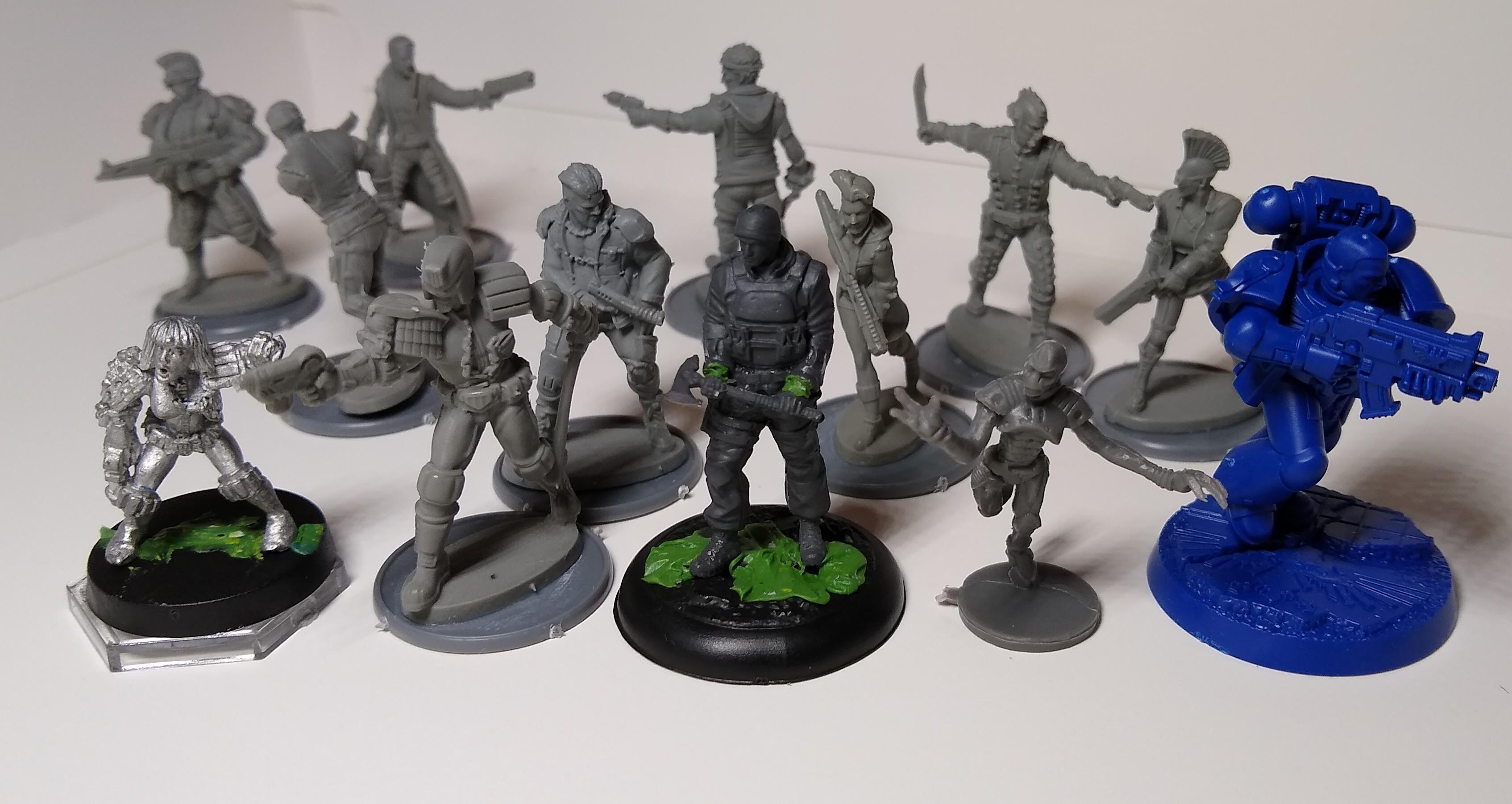 Dredd scale shot