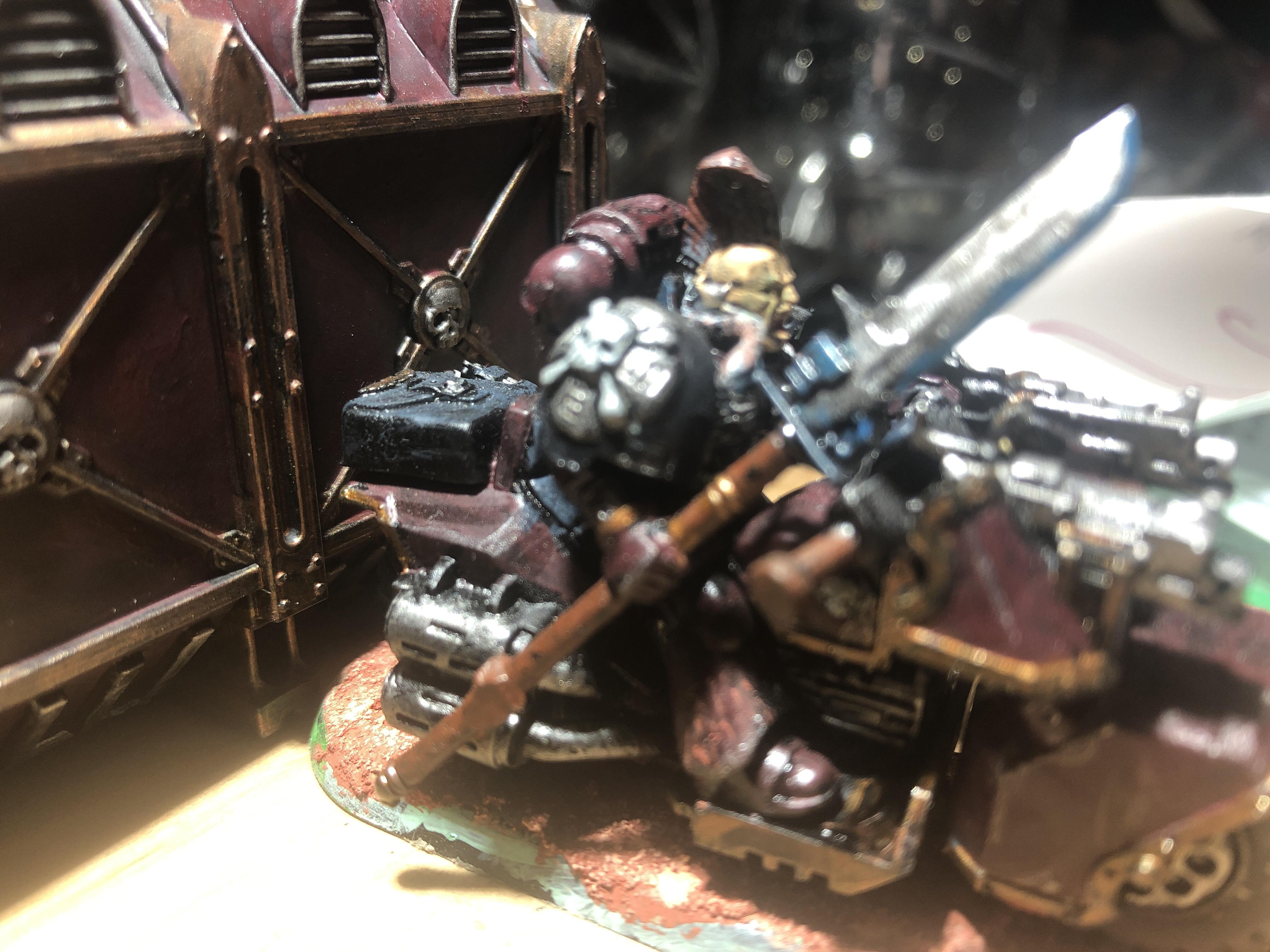 Librarian on Bike of 4th Hunt Company