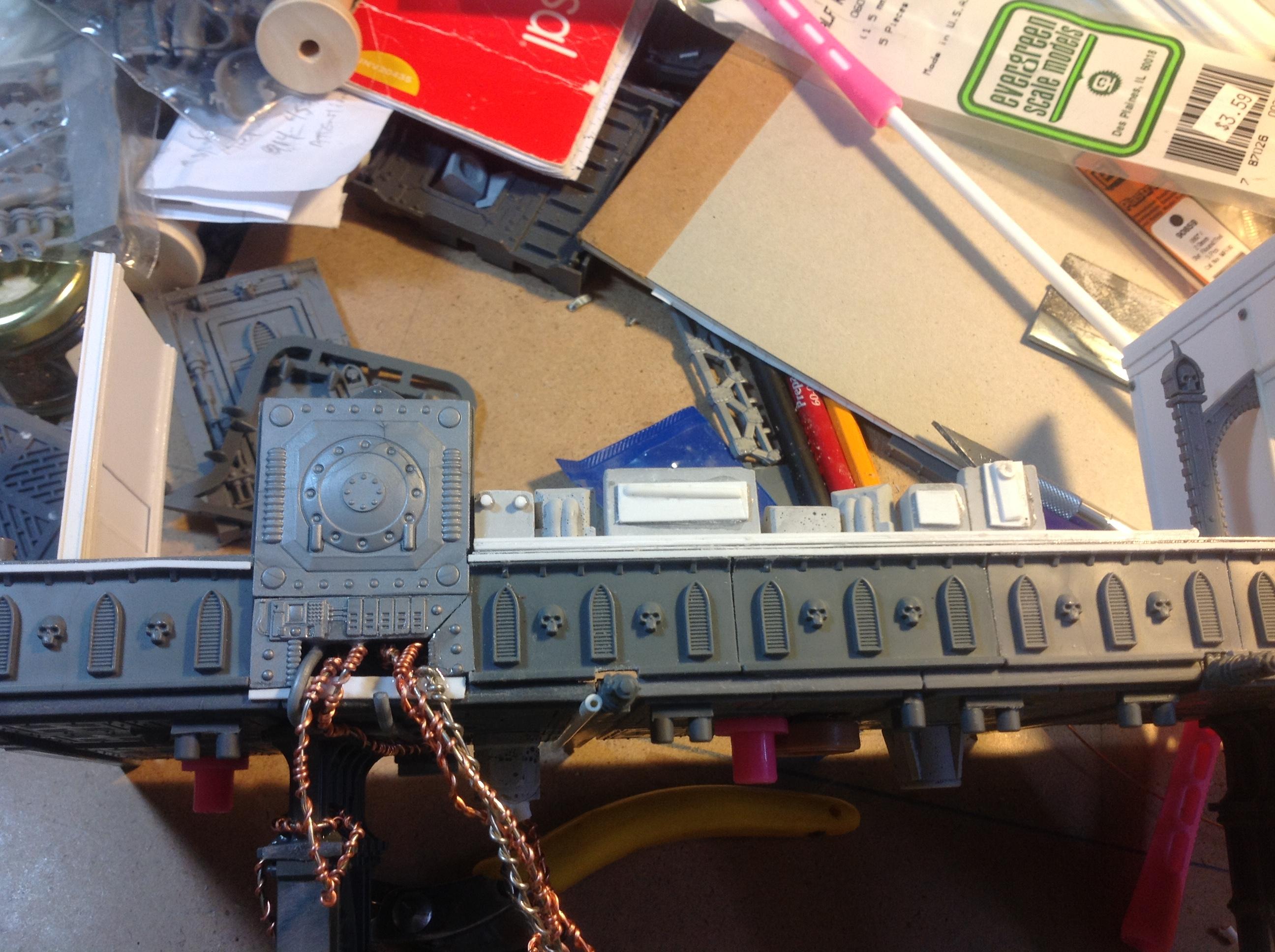 Endless Project, Infinity, Kill Team, Kitbash, Necromunda, Spacehulk, Terrain, Waaazag, Warboss_waaazag, Warhammer 40,000, Work In Progress