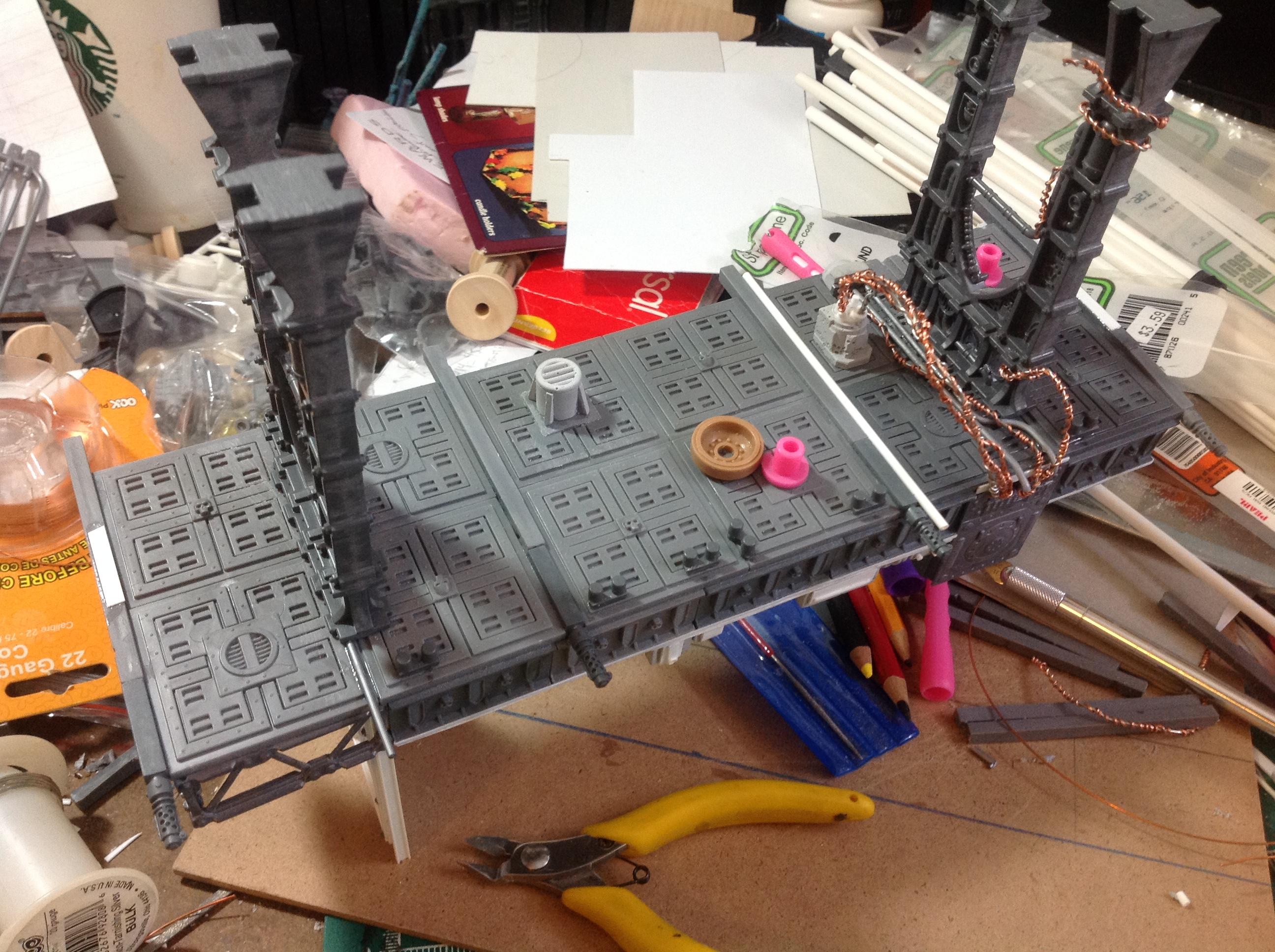 Endless Project, Infinity, Kill Team, Kitbash, Necromunda, Spacehulk, Terrain, Waaazag, Warboss_waaazag, Warhammer 40,000, Work In Progress
