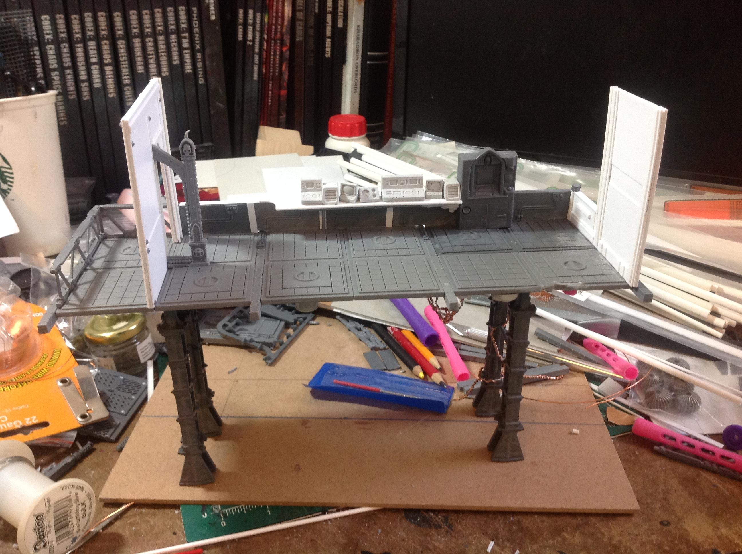 Endless Project, Infinity, Kill Team, Kitbash, Necromunda, Spacehulk, Terrain, Waaazag, Warboss_waaazag, Warhammer 40,000, Work In Progress