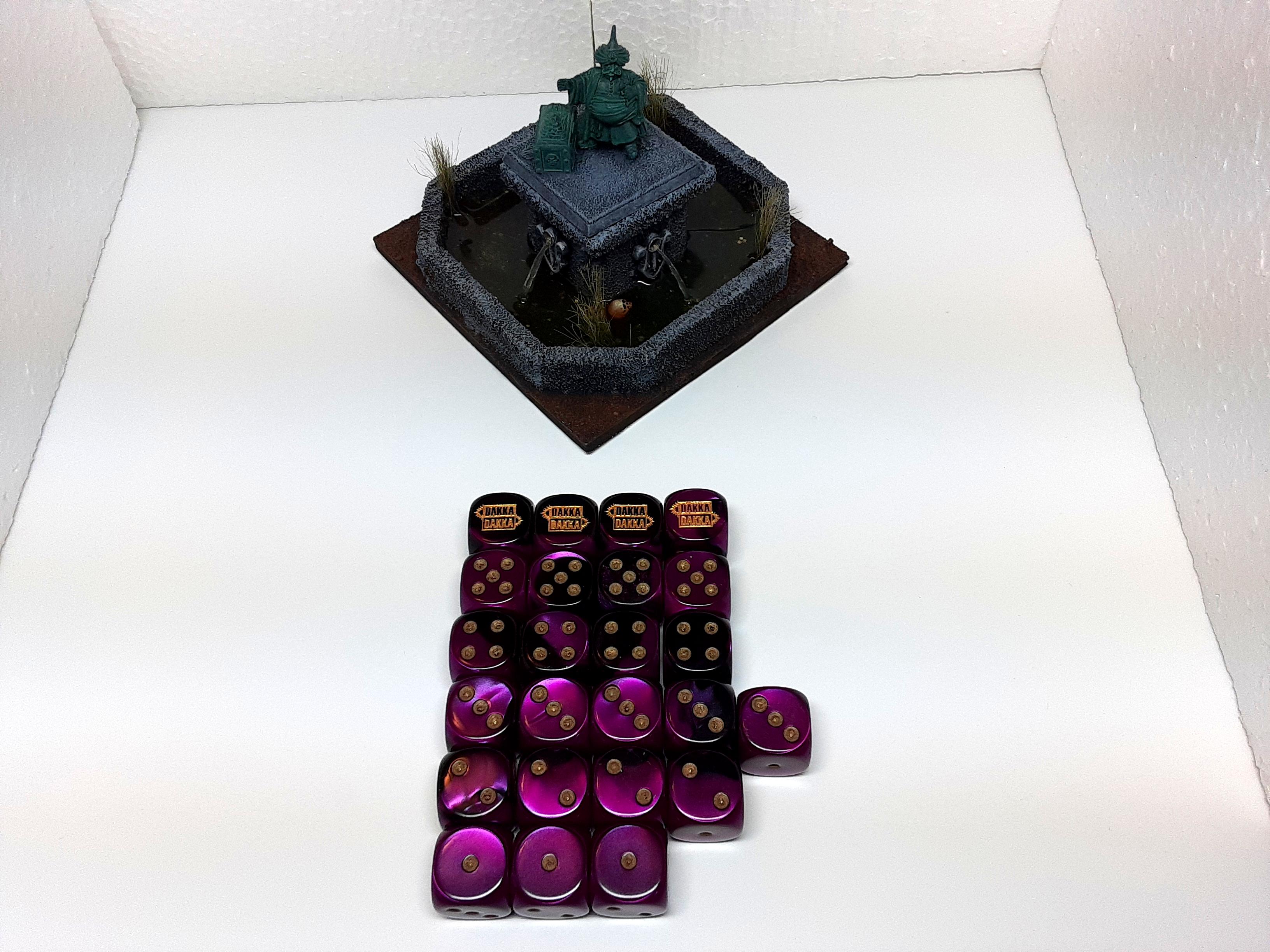 Dakka Dakka, Dice, Fountain, Warhammer 40,000
