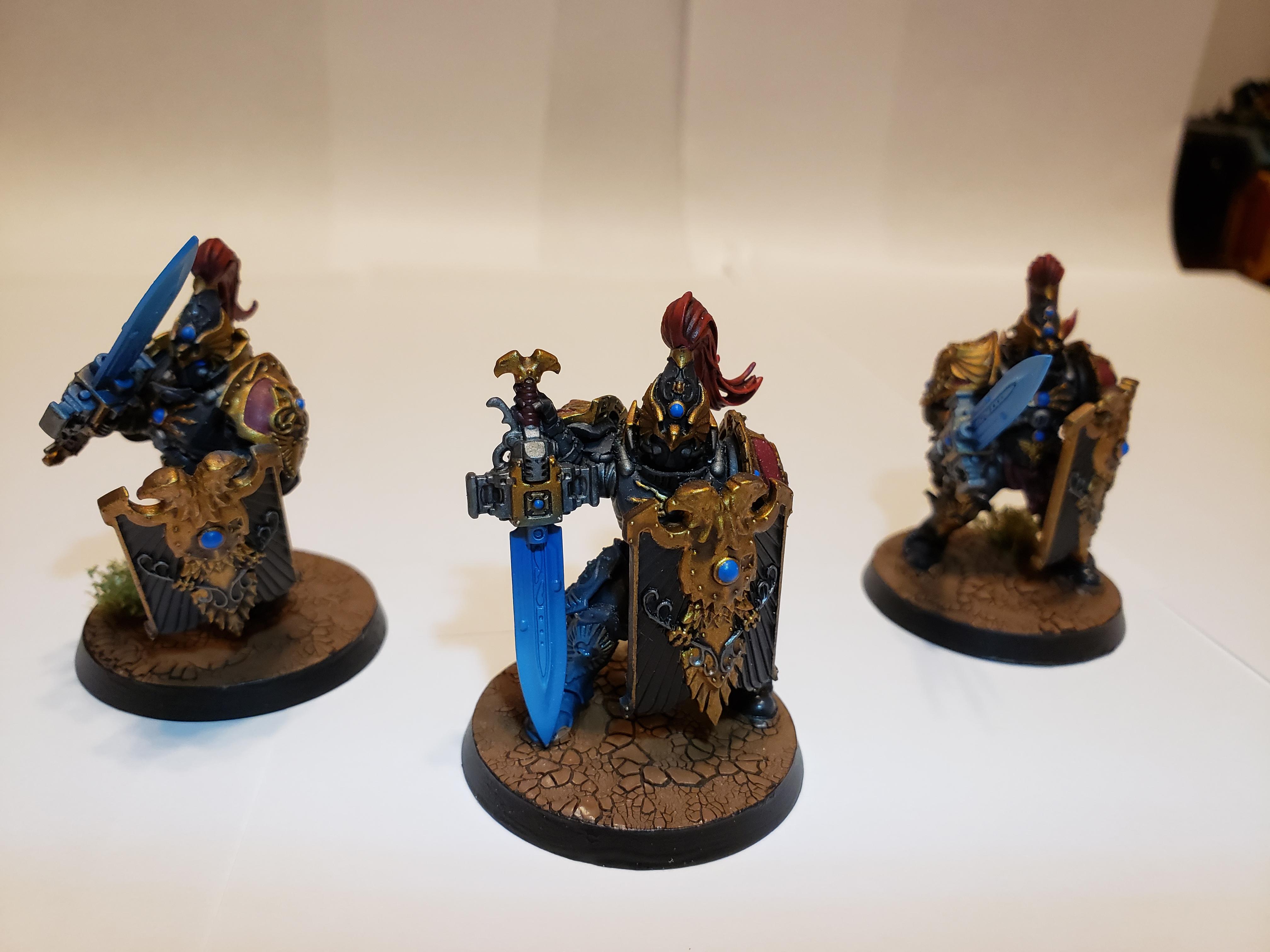 Adeptus Custodes, Custodian Guard, Sentinel Blade, Shadowkeepers, Storm Shield