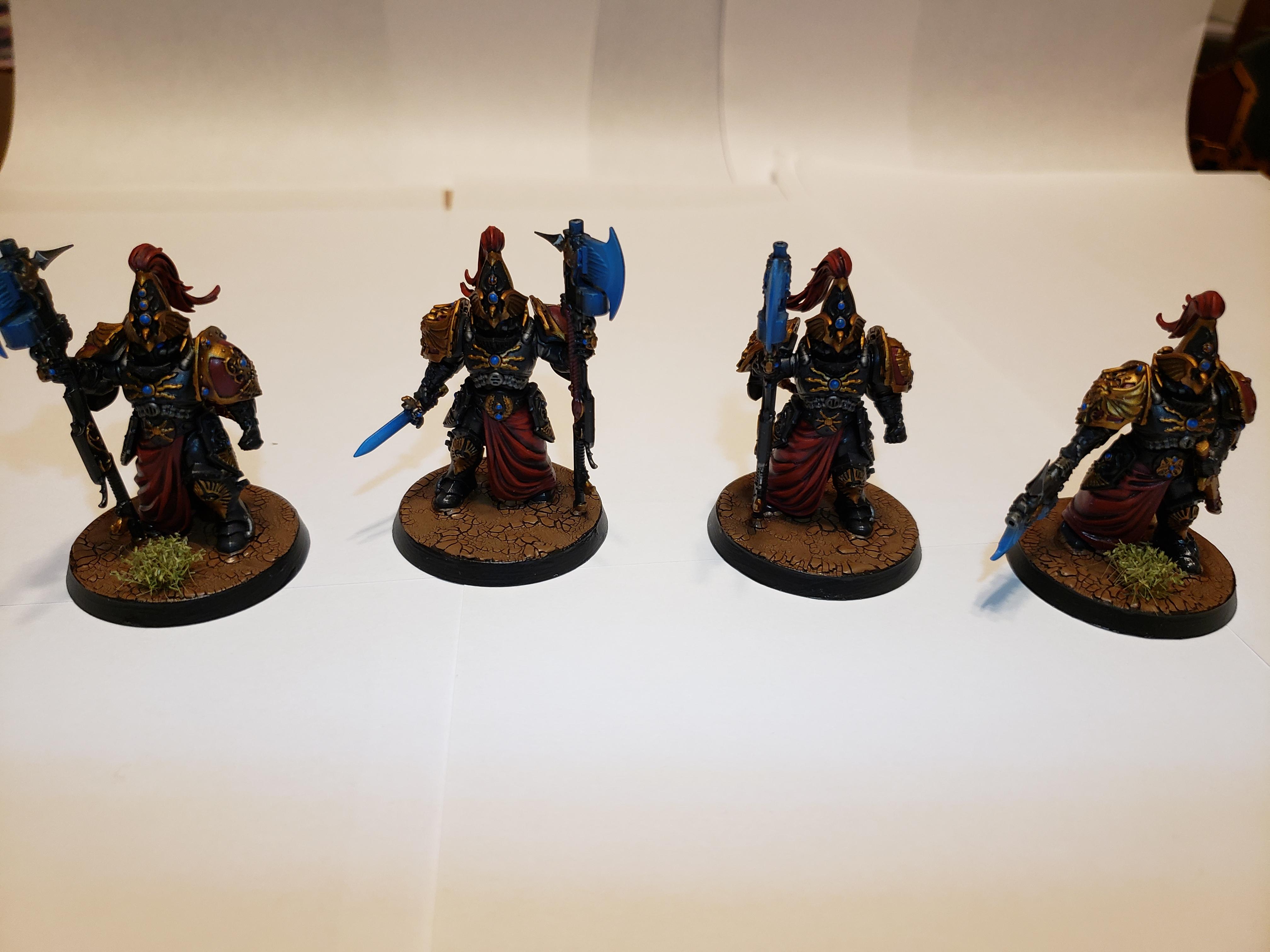 Adeptus Custodes, Castellan Axe, Custodian Warden, Misericordia, Shadowkeepers
