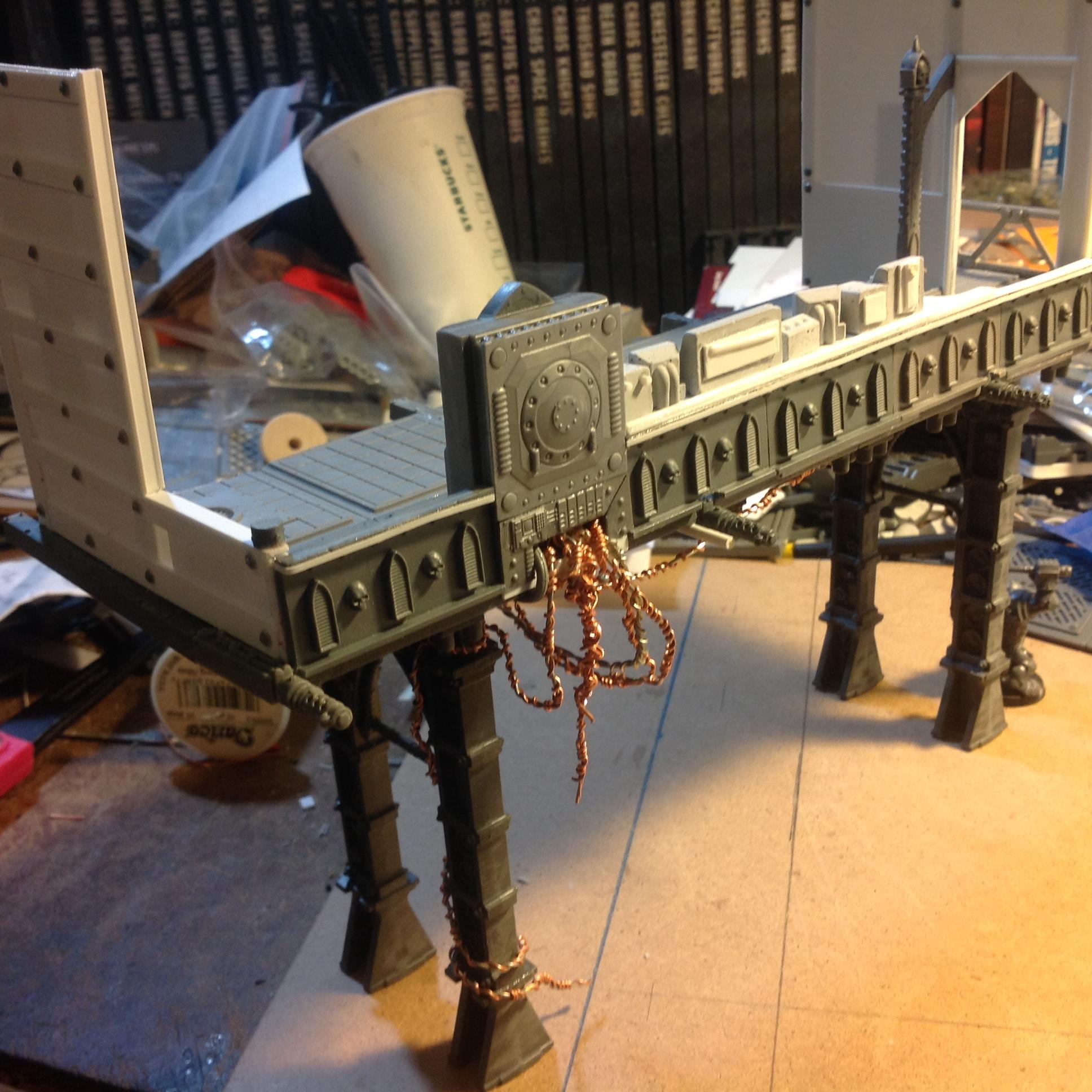 Infinity, Inquisimunda, Inquisitor, Kill Team, Kitbash, Necromunda, Spacehulk, Terrain, Waaazag, Warhammer 40,000, Work In Progress