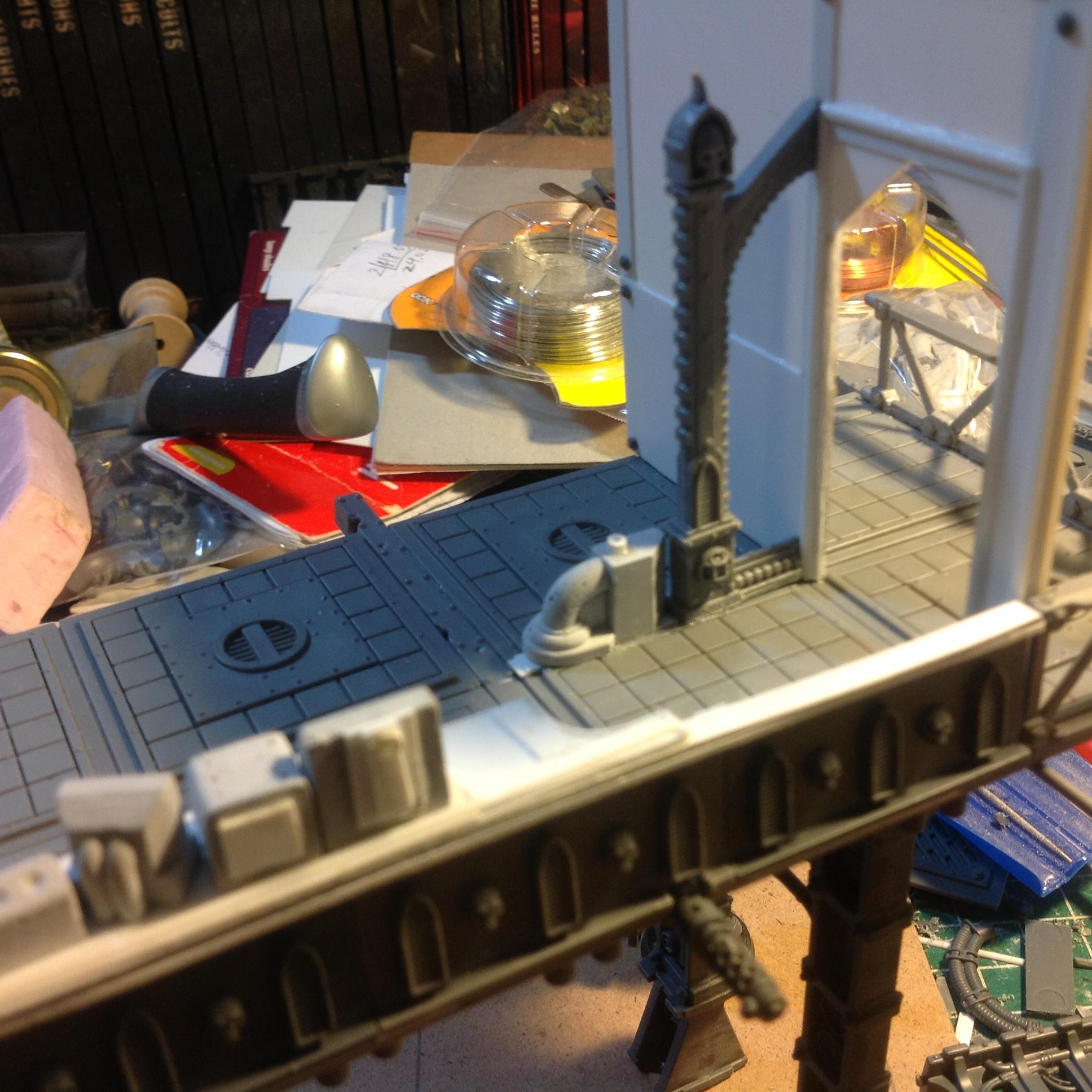 Infinity, Inquisimunda, Inquisitor, Kill Team, Kitbash, Necromunda, Spacehulk, Terrain, Waaazag, Warhammer 40,000, Work In Progress
